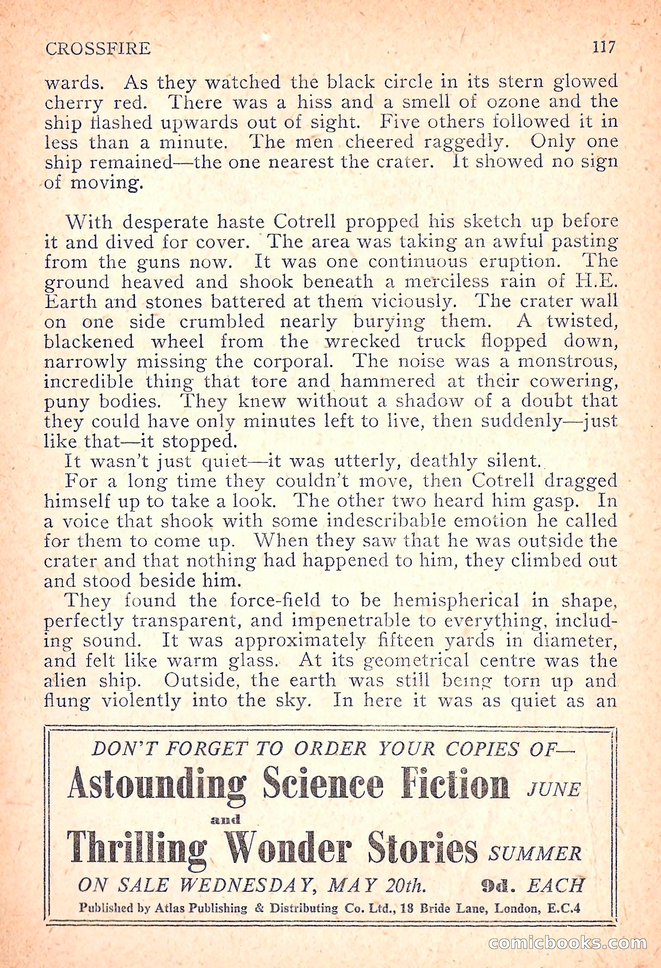 New Worlds Science Fiction, Volume 7, Number 21 — page 119 of 132