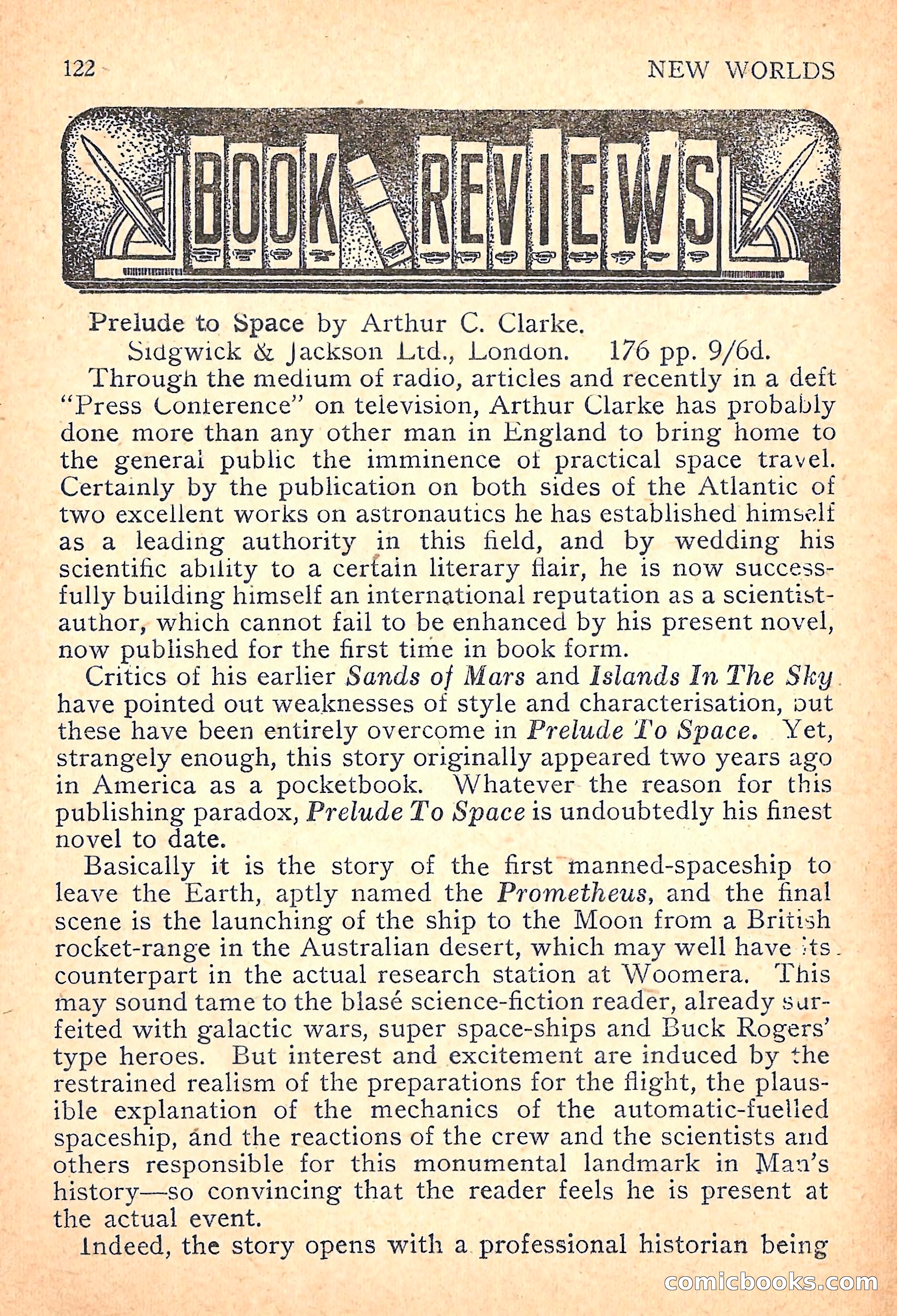 New Worlds Science Fiction, Volume 7, Number 21 — page 124 of 132