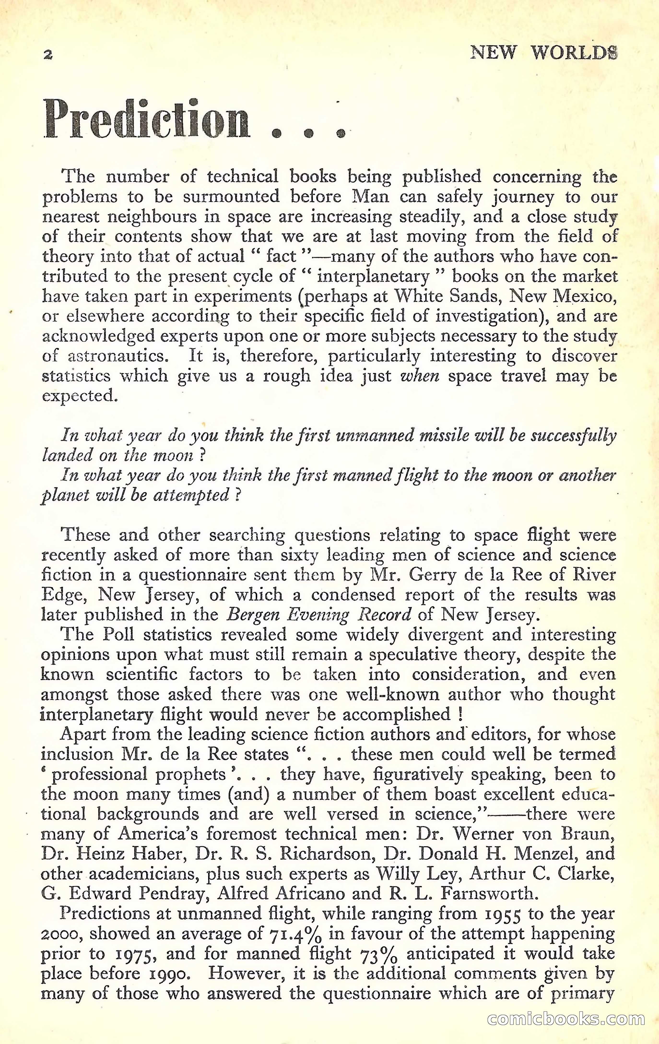 New Worlds Science Fiction No. 23 — page 4 of 132