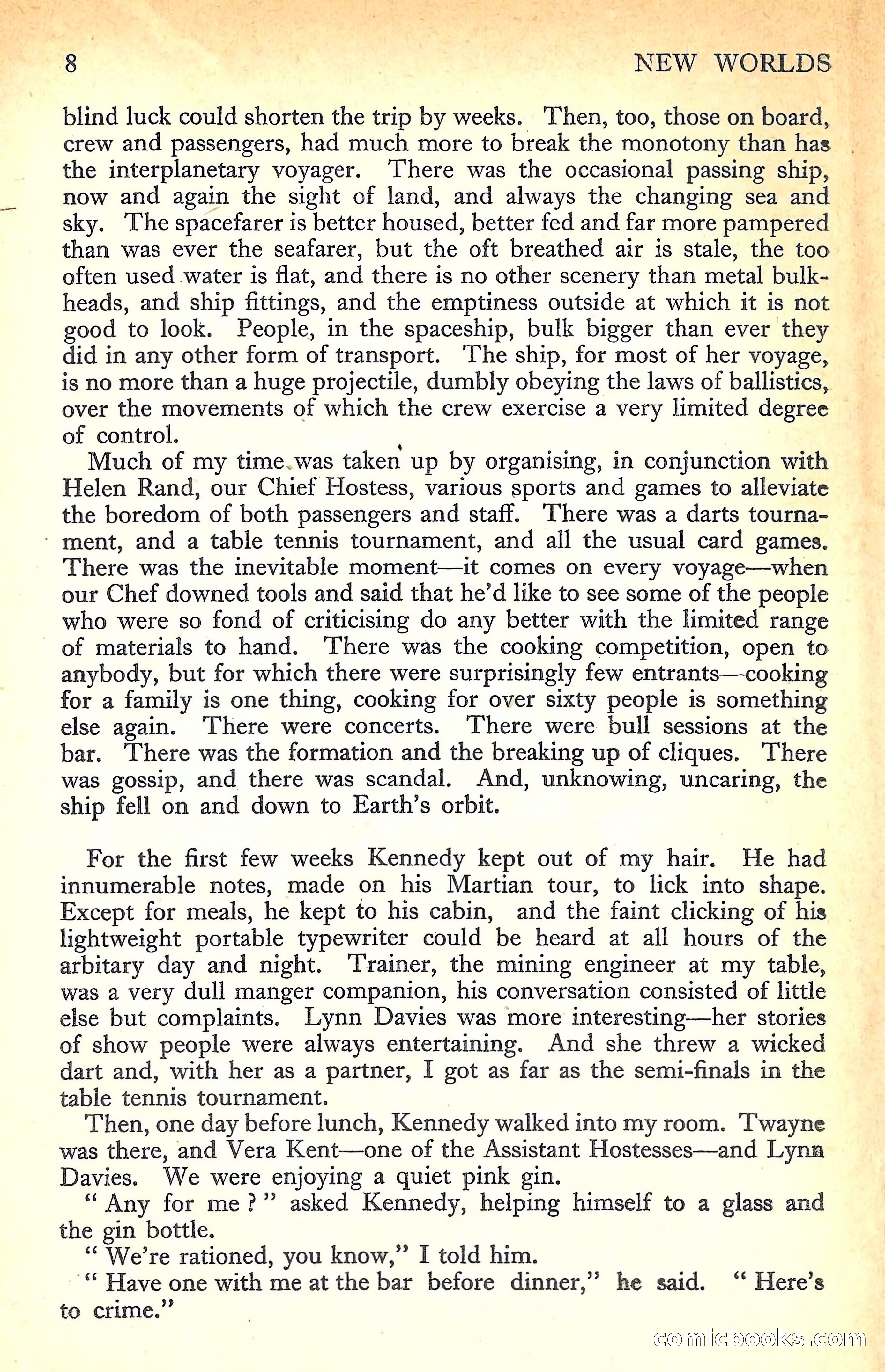 New Worlds Science Fiction No. 23 — page 10 of 132