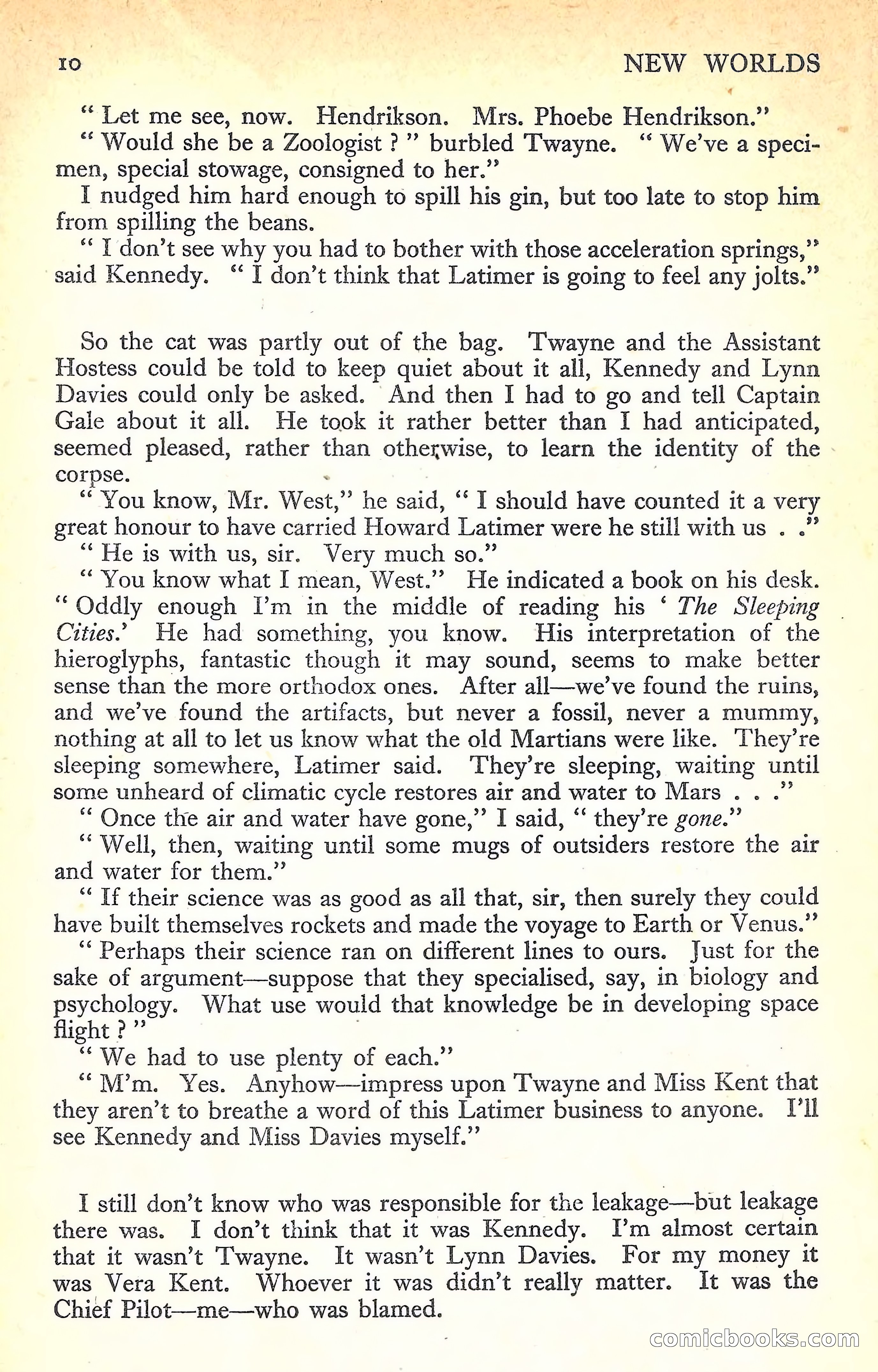 New Worlds Science Fiction No. 23 — page 12 of 132