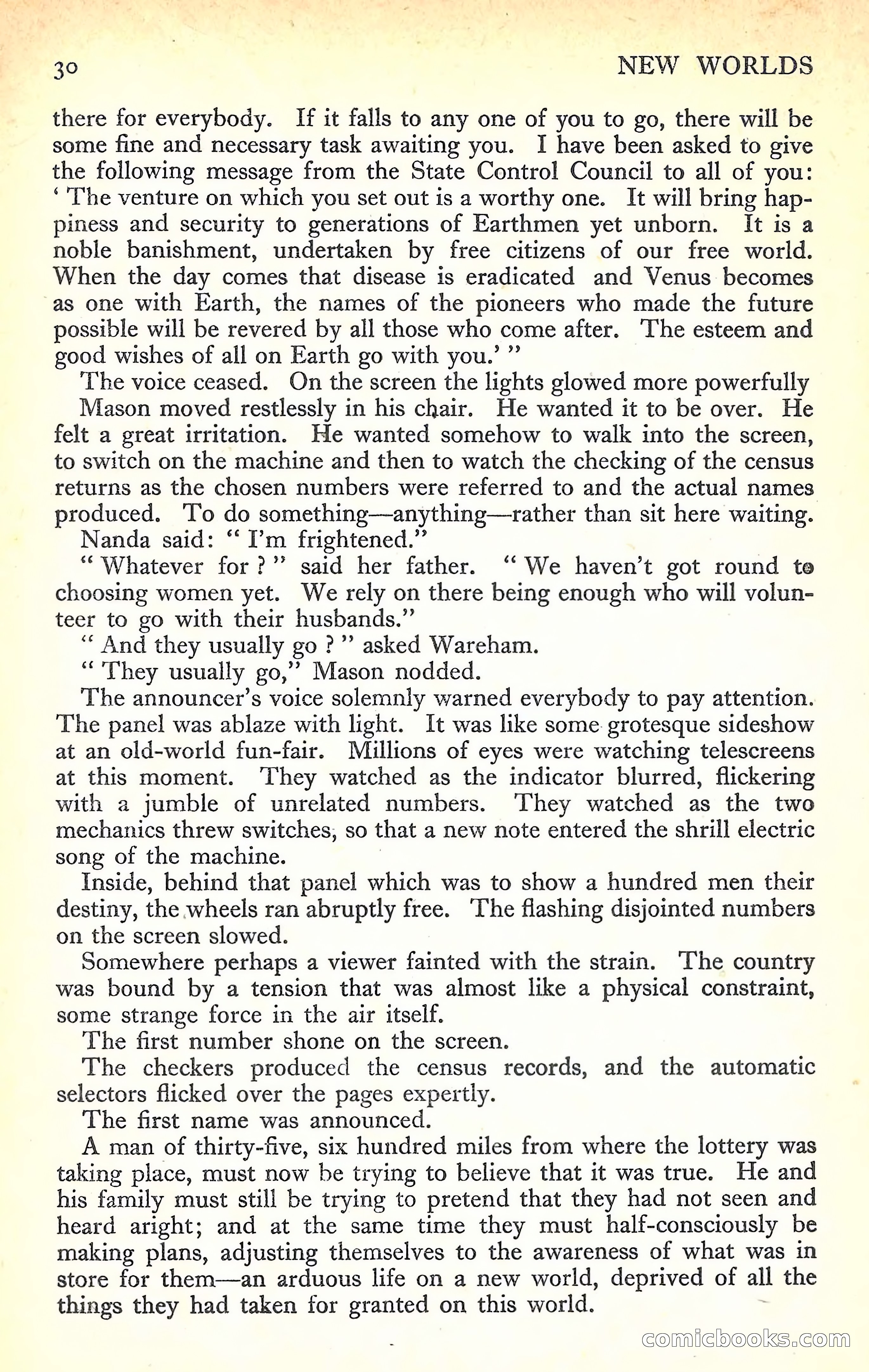 New Worlds Science Fiction No. 23 — page 32 of 132