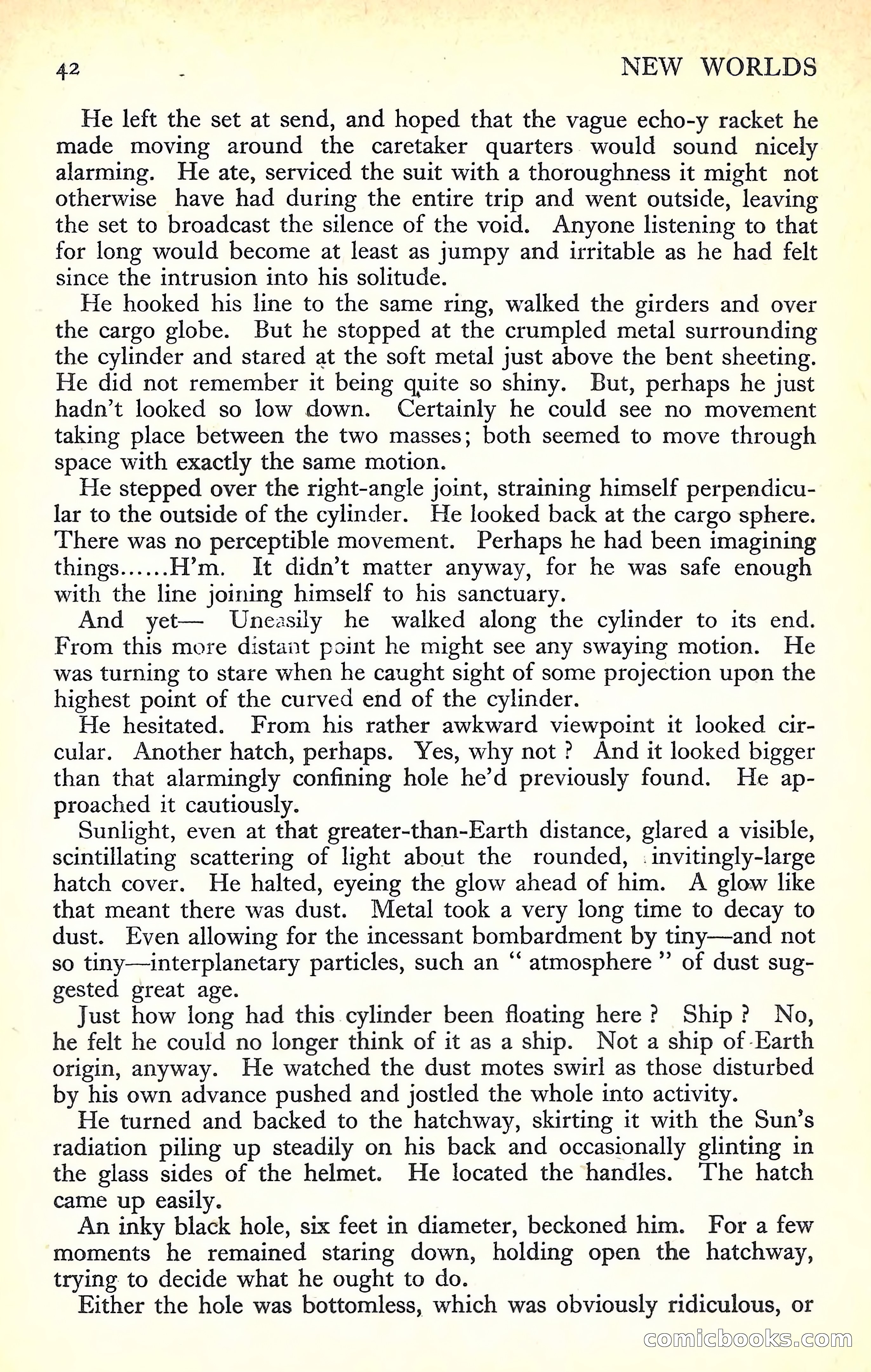 New Worlds Science Fiction No. 23 — page 44 of 132