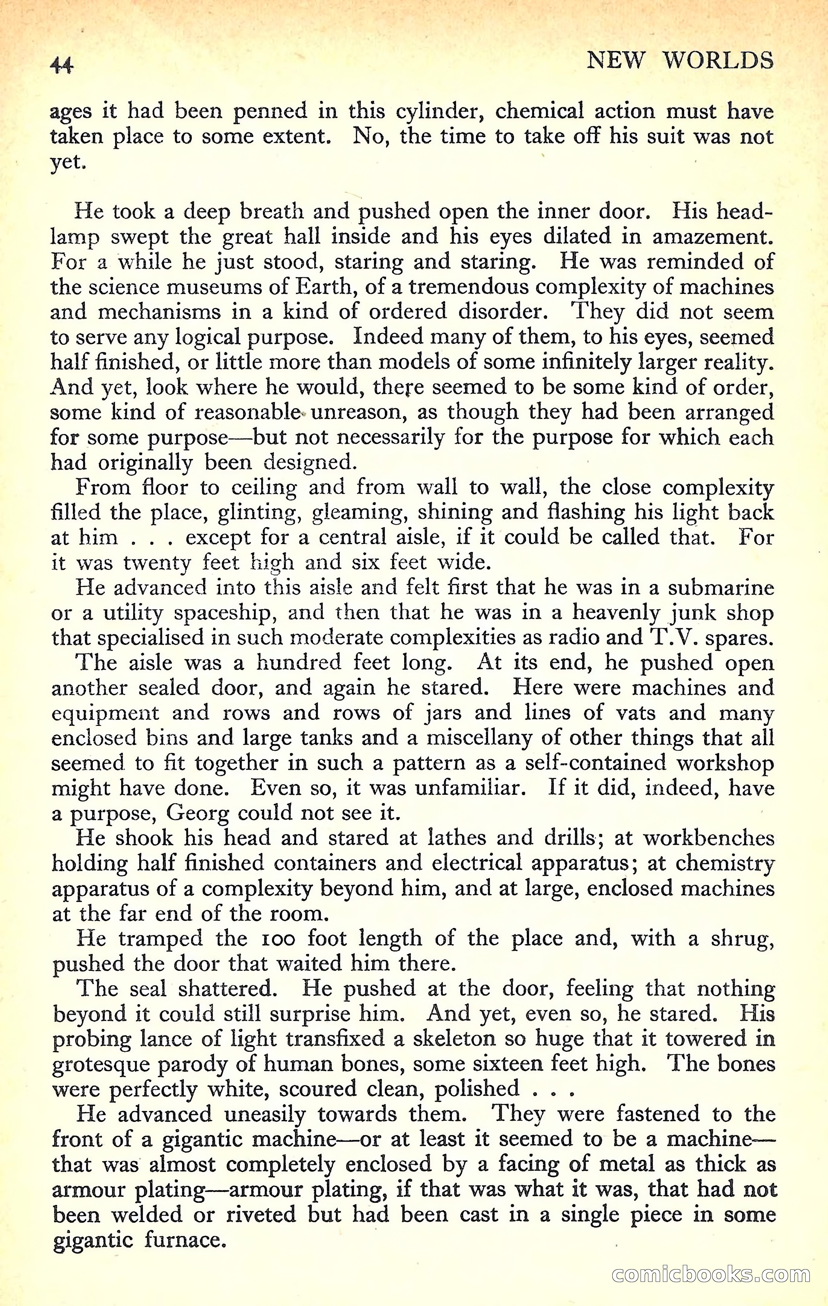 New Worlds Science Fiction No. 23 — page 46 of 132