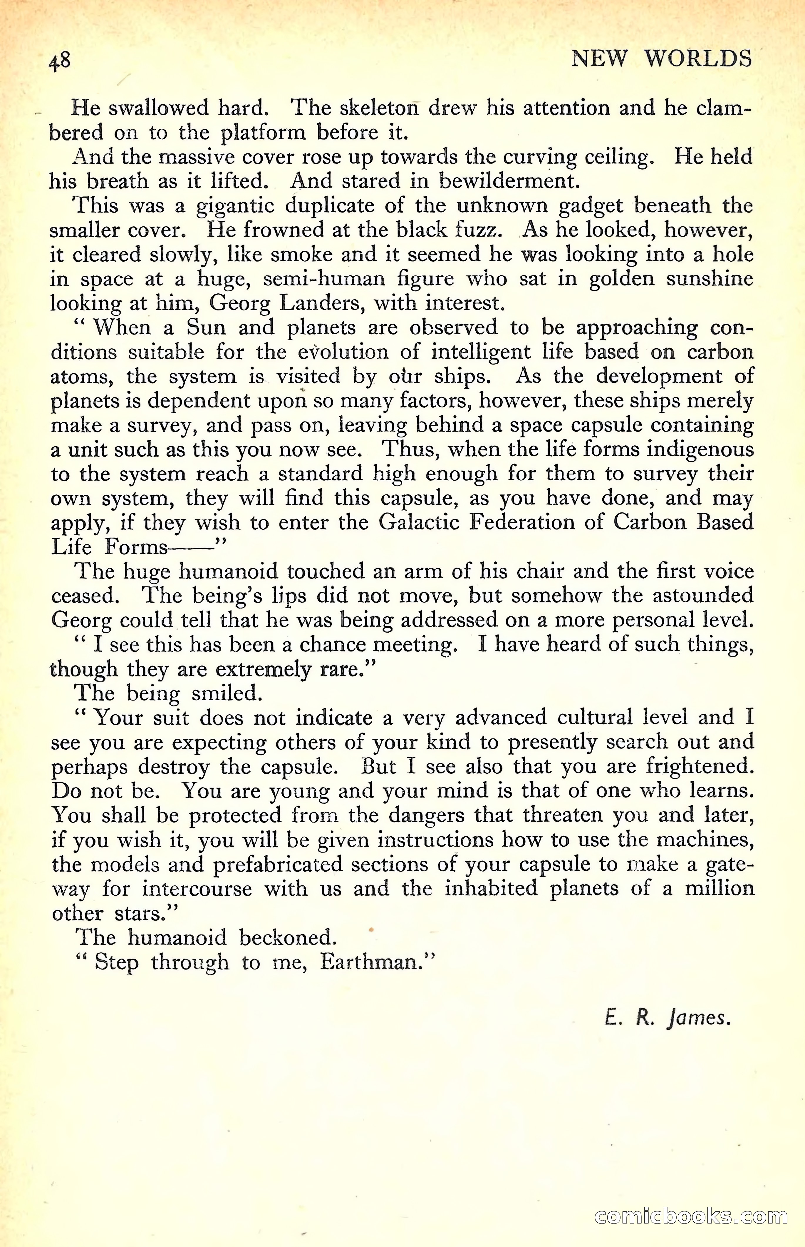 New Worlds Science Fiction No. 23 — page 50 of 132