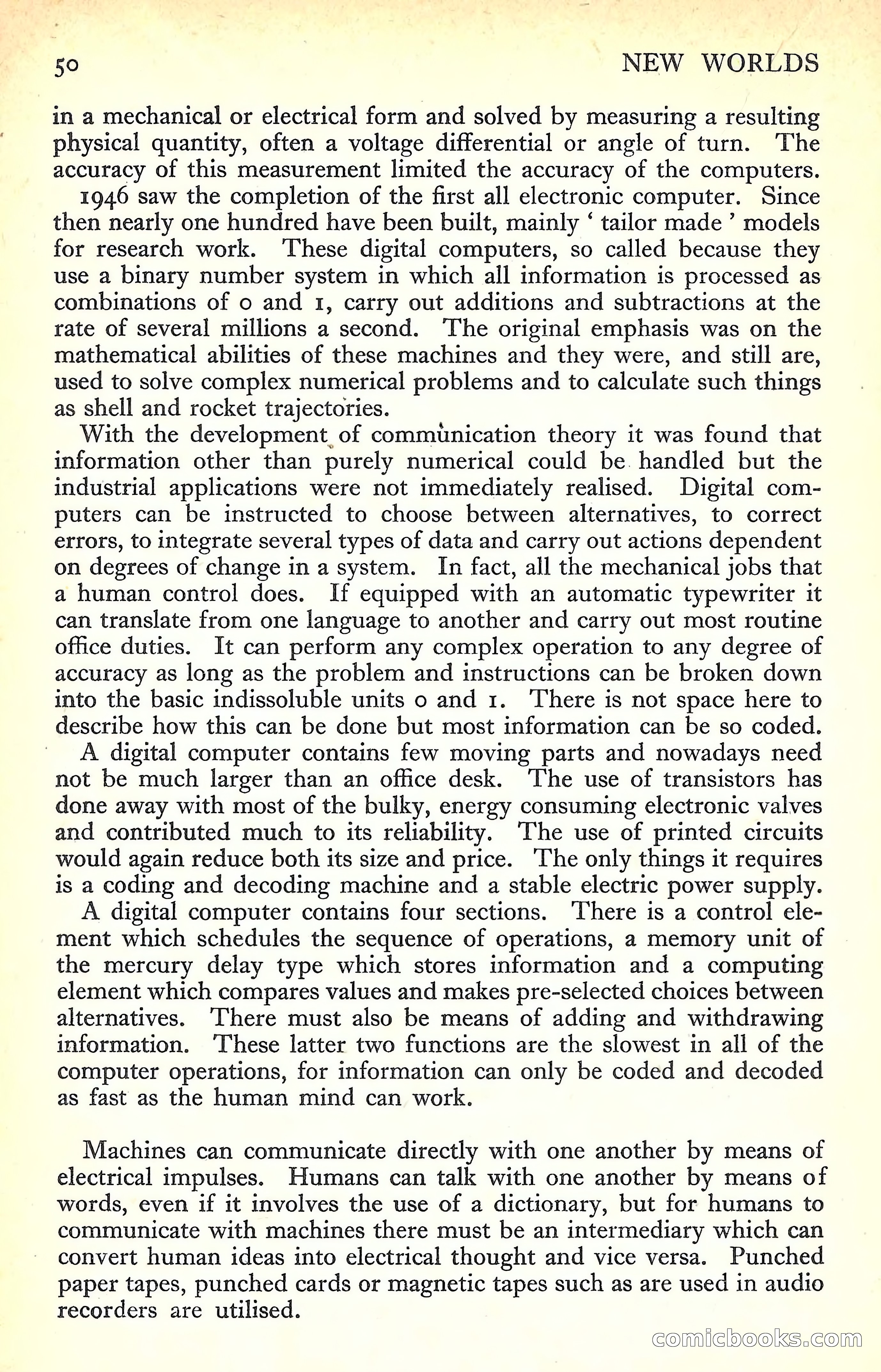 New Worlds Science Fiction No. 23 — page 52 of 132