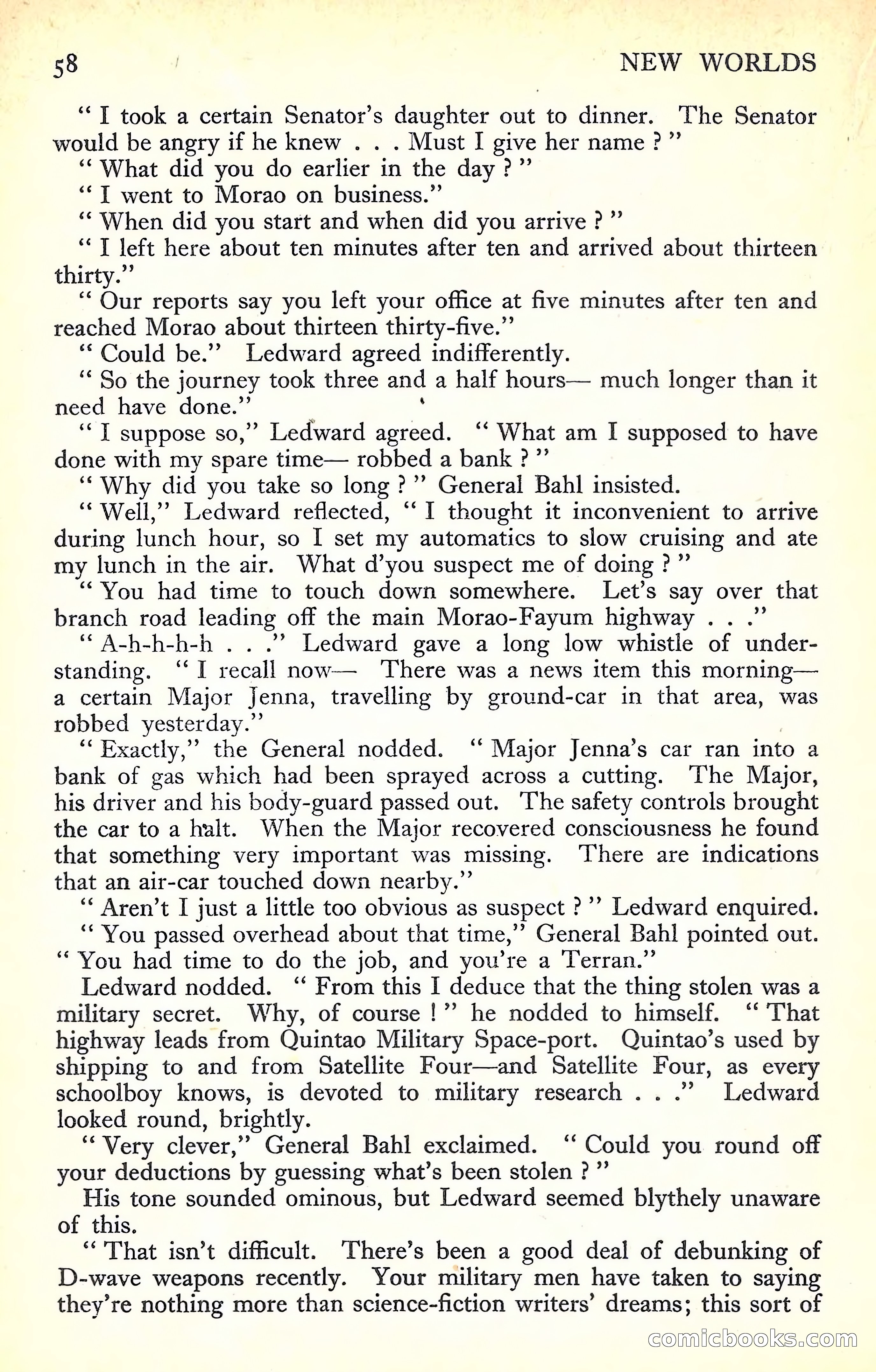 New Worlds Science Fiction No. 23 — page 60 of 132