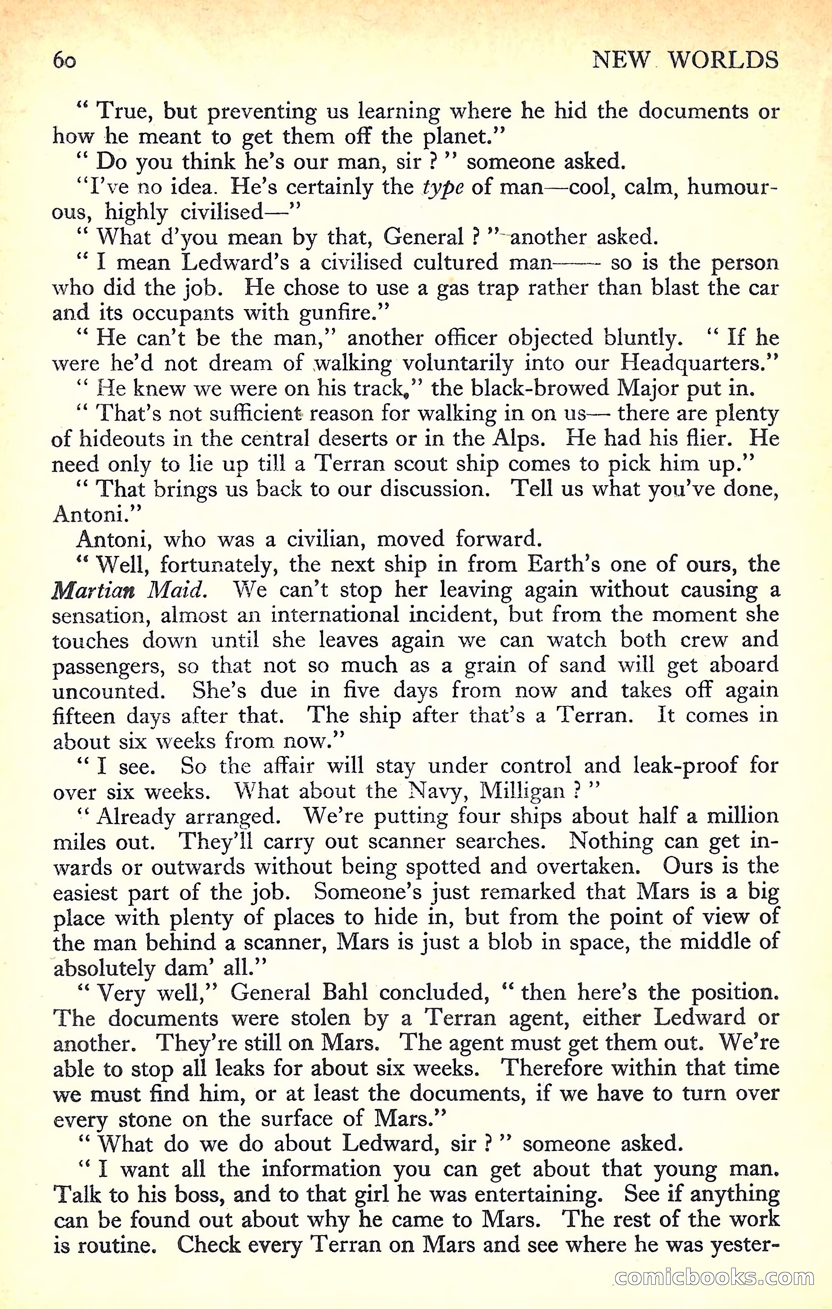 New Worlds Science Fiction No. 23 — page 62 of 132