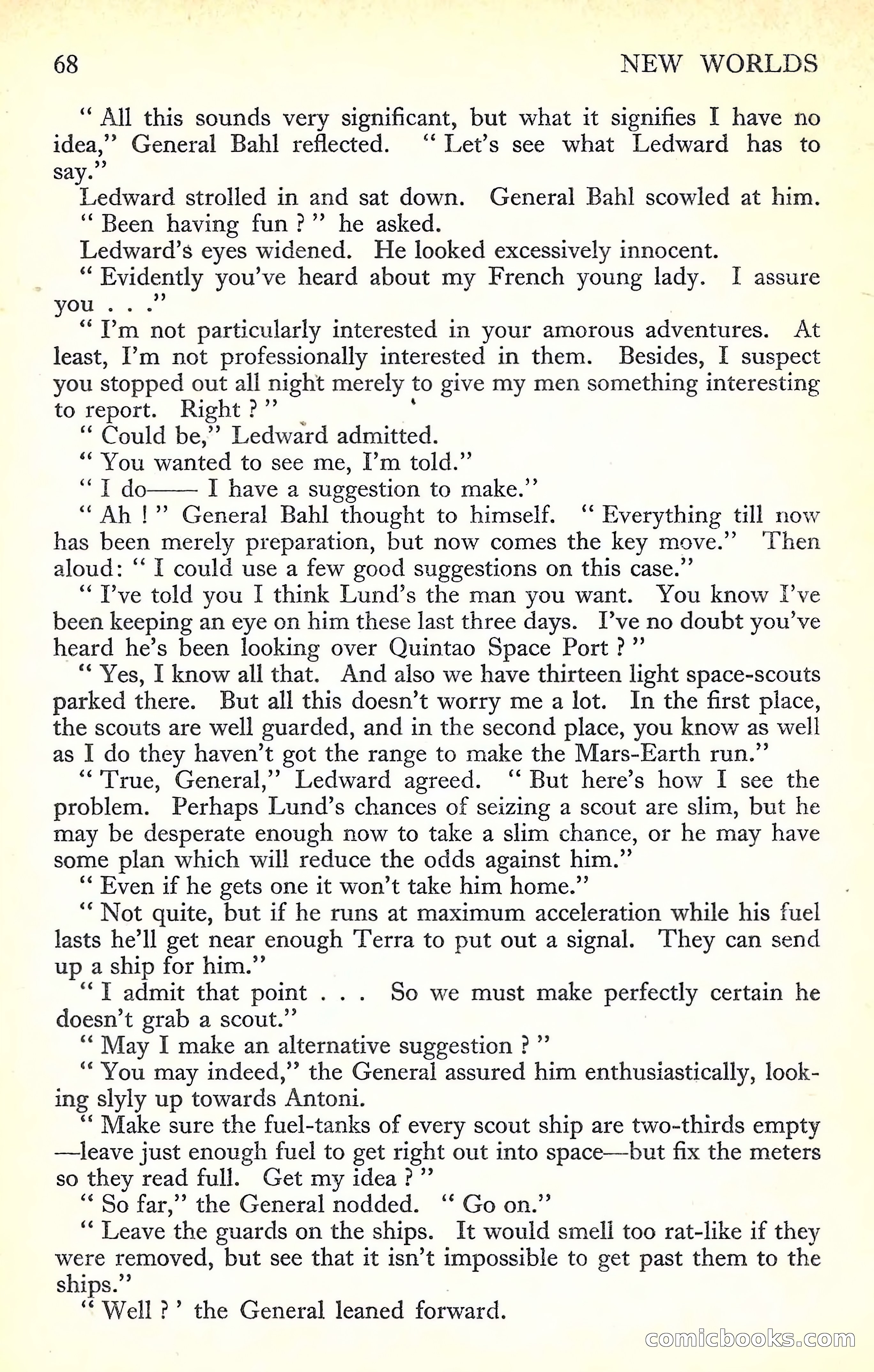 New Worlds Science Fiction No. 23 — page 70 of 132