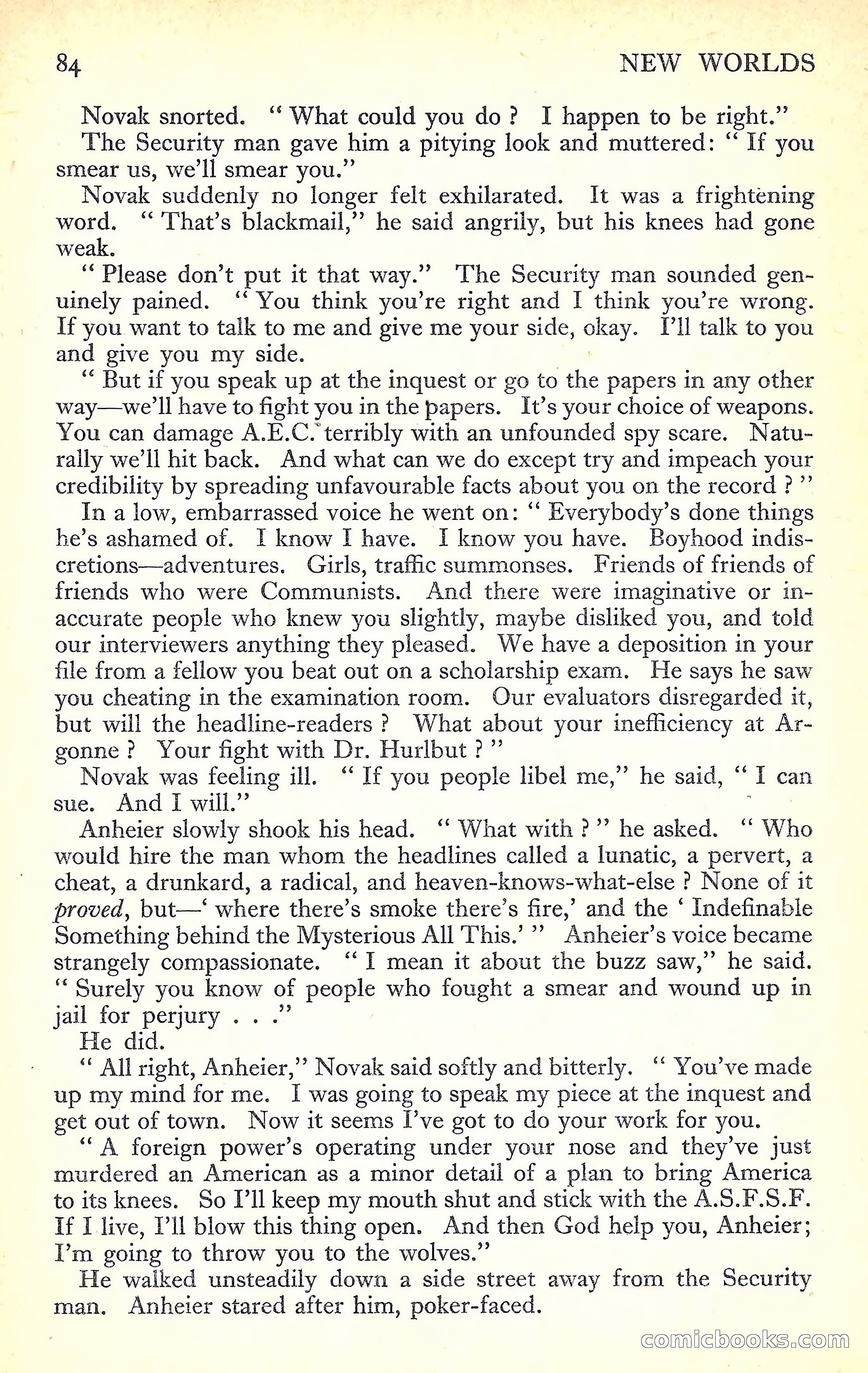 New Worlds Science Fiction No. 23 — page 86 of 132