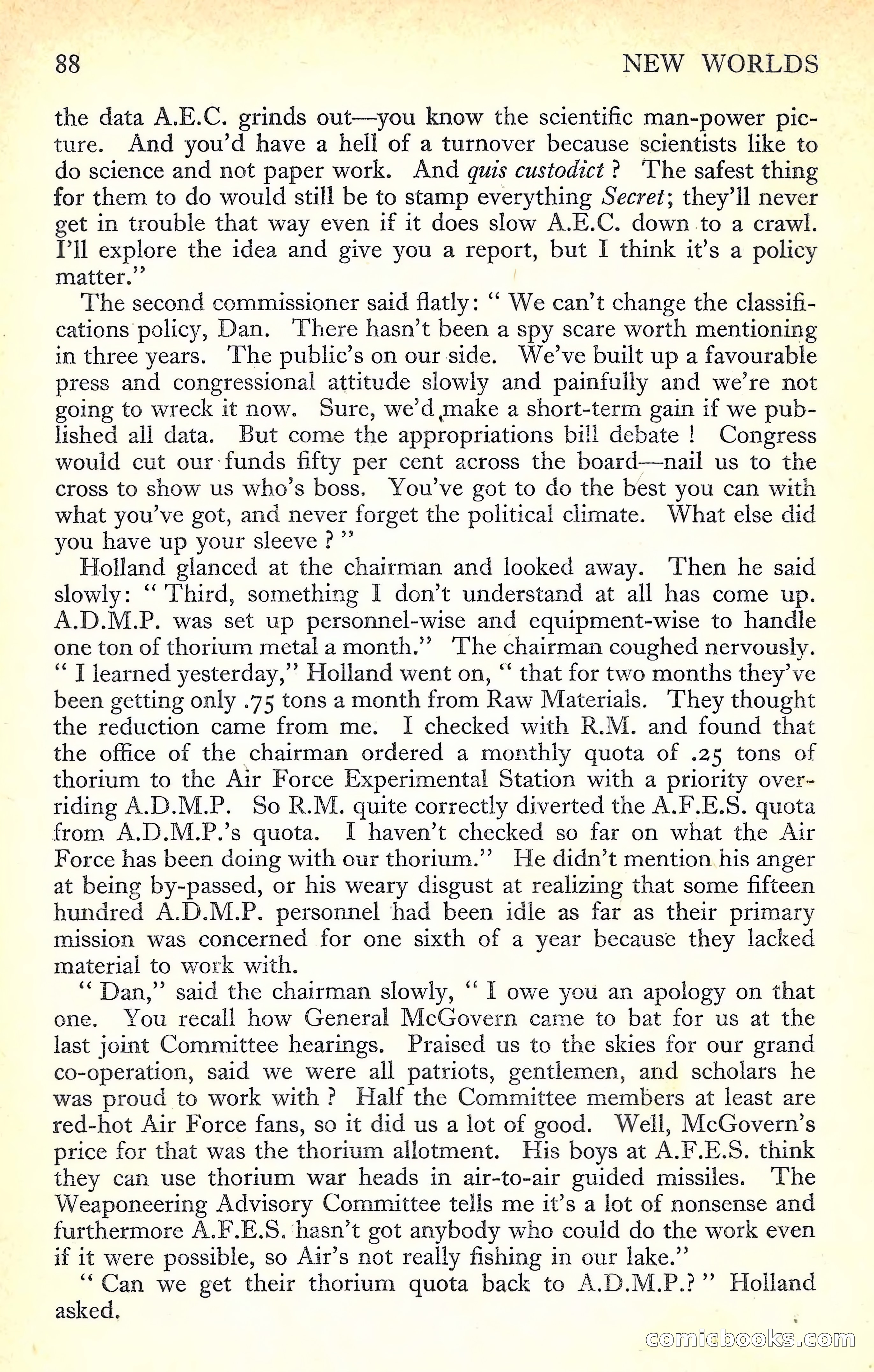 New Worlds Science Fiction No. 23 — page 90 of 132