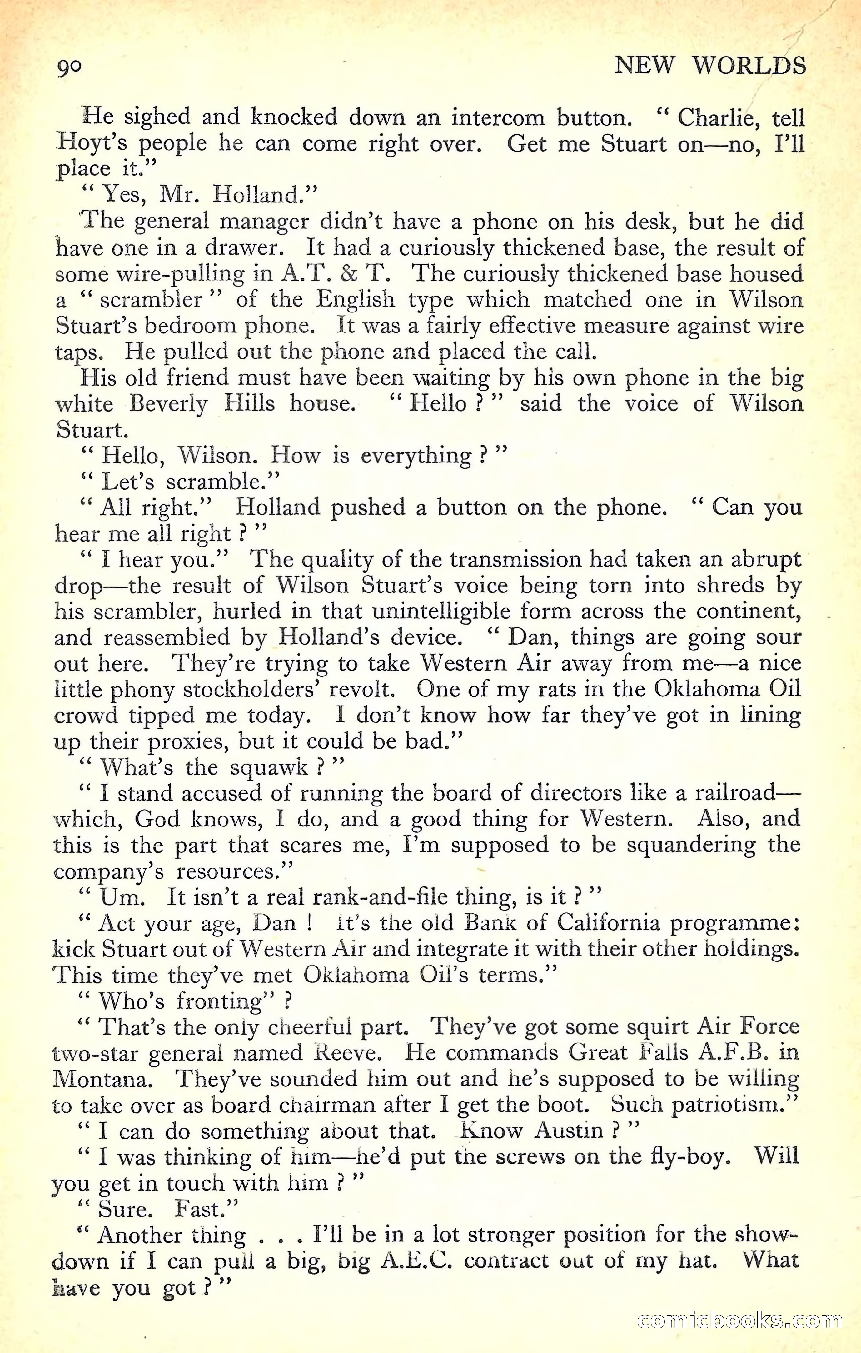 New Worlds Science Fiction No. 23 — page 92 of 132