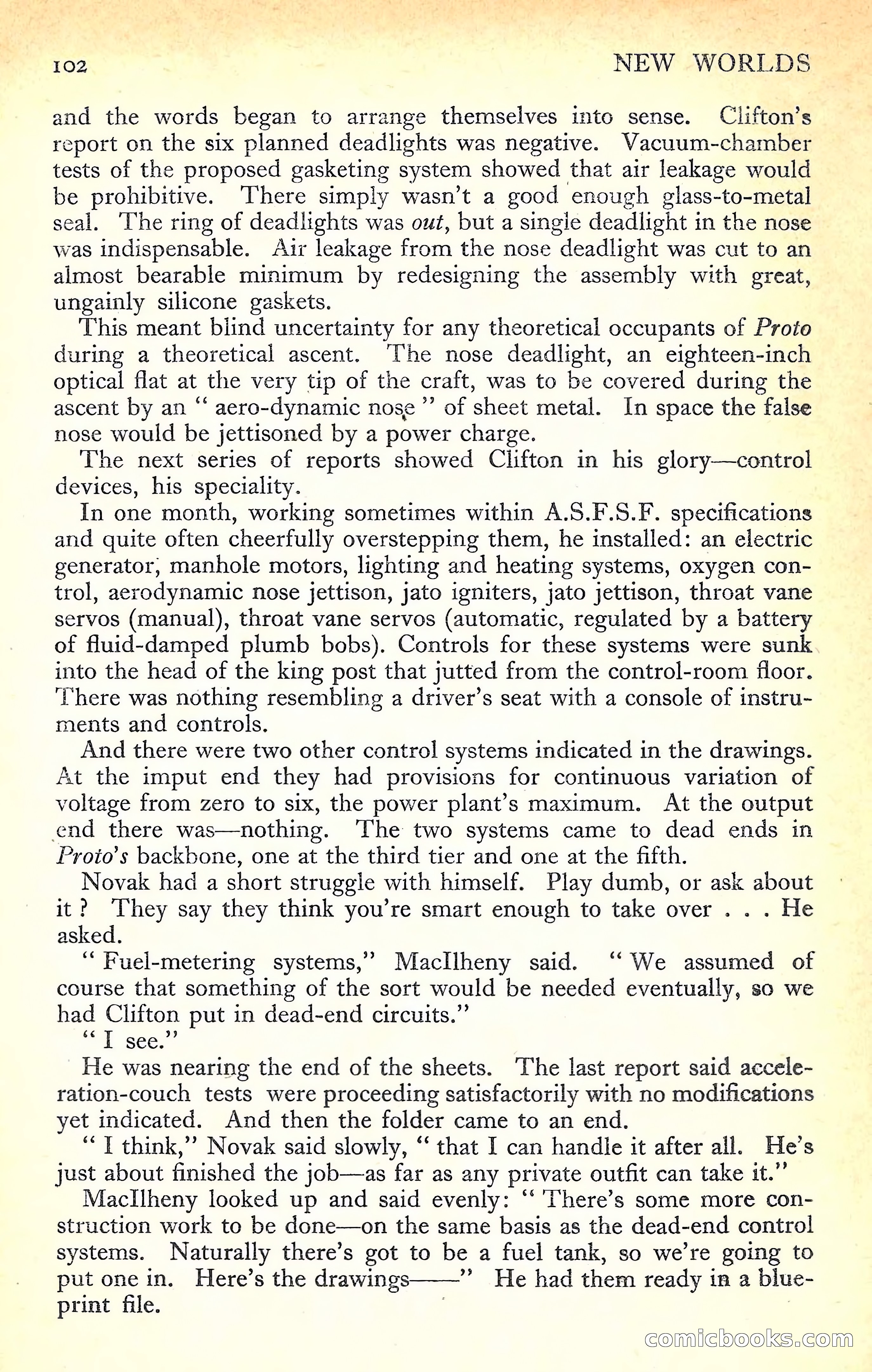 New Worlds Science Fiction No. 23 — page 104 of 132
