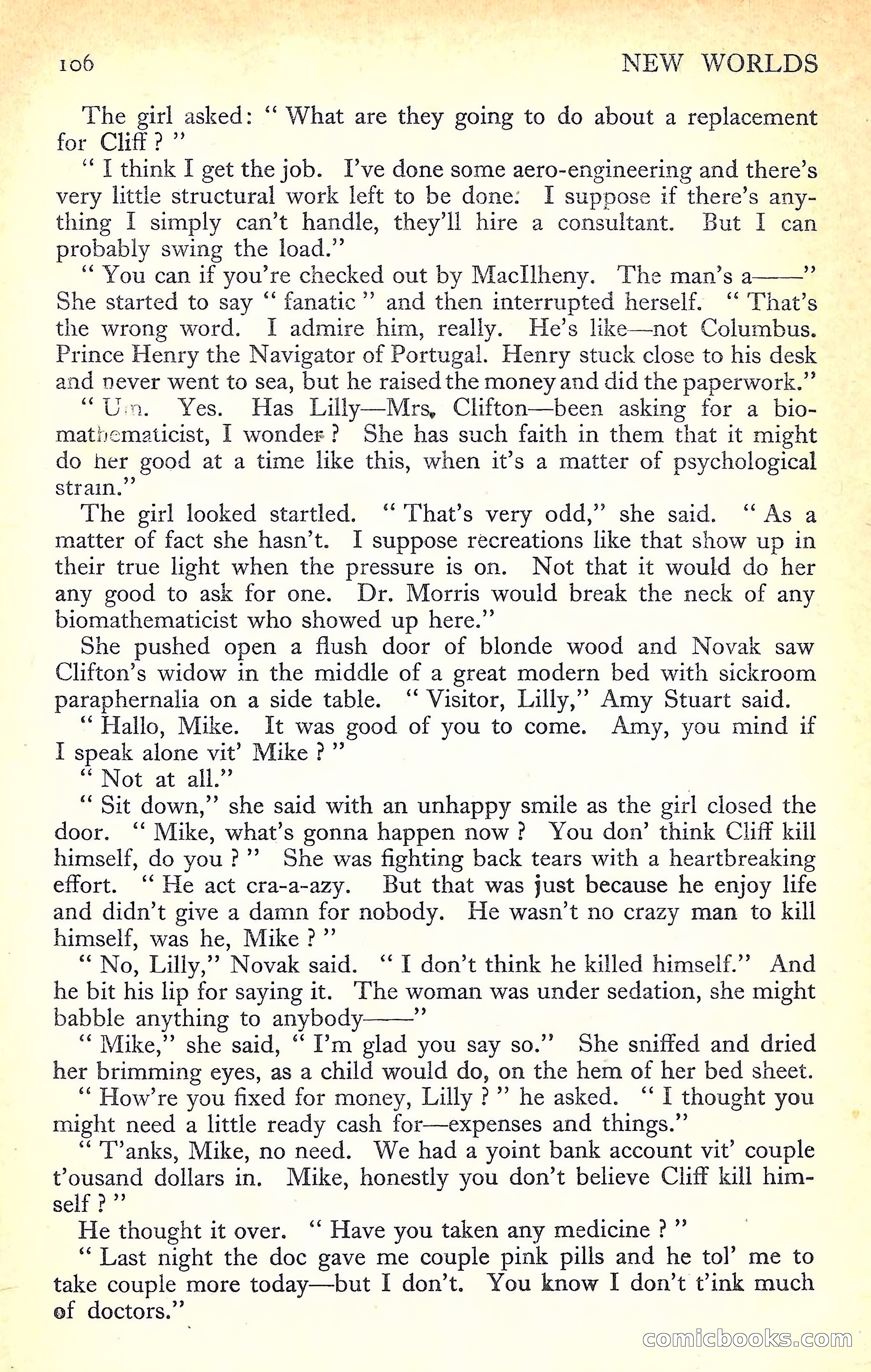 New Worlds Science Fiction No. 23 — page 108 of 132