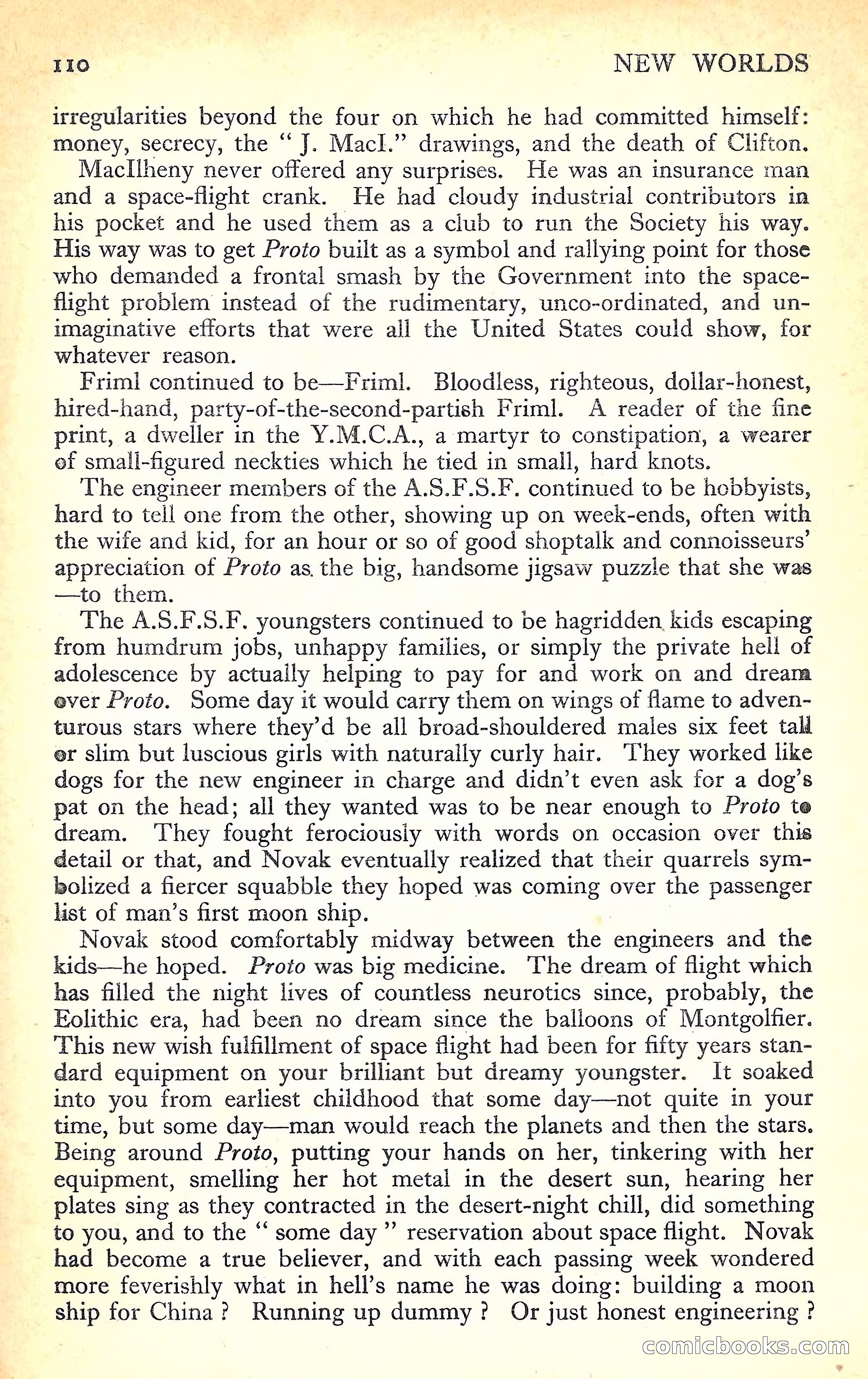 New Worlds Science Fiction No. 23 — page 112 of 132