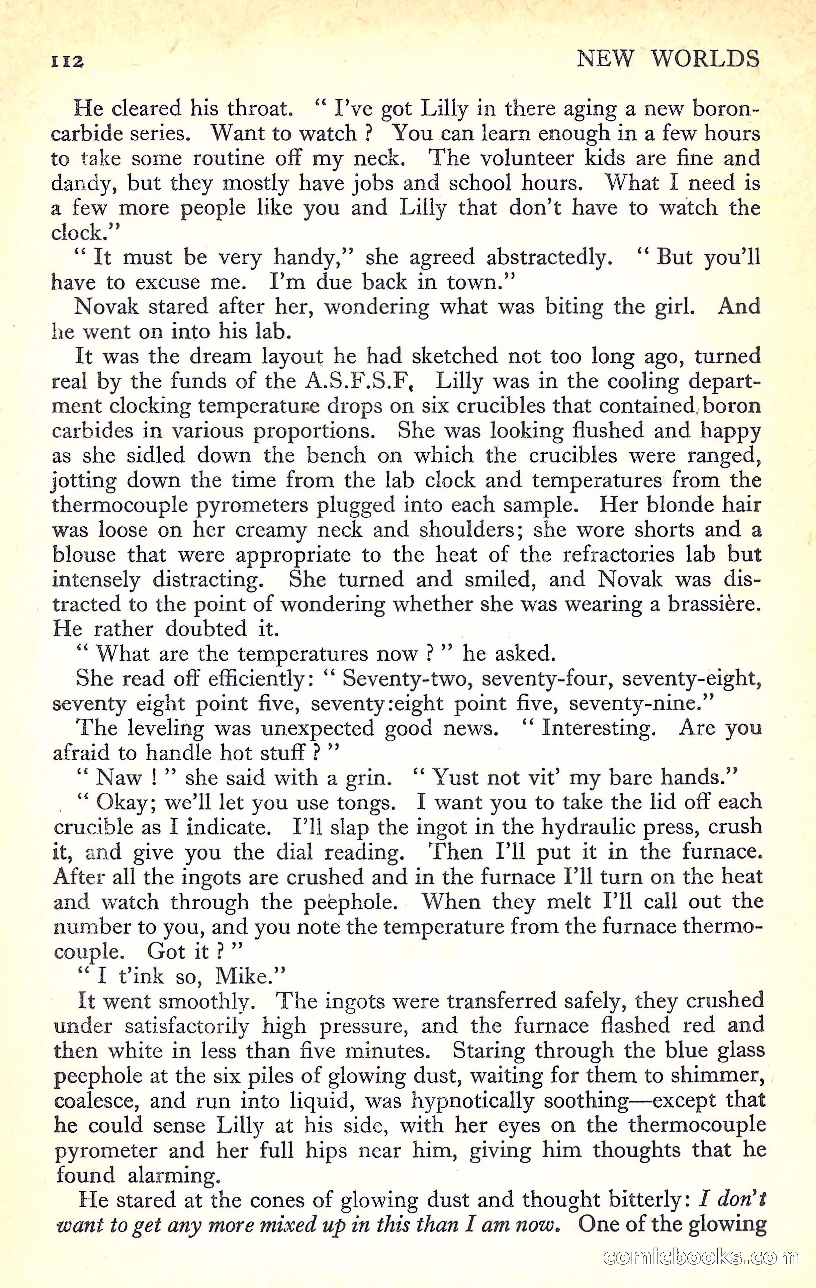 New Worlds Science Fiction No. 23 — page 114 of 132