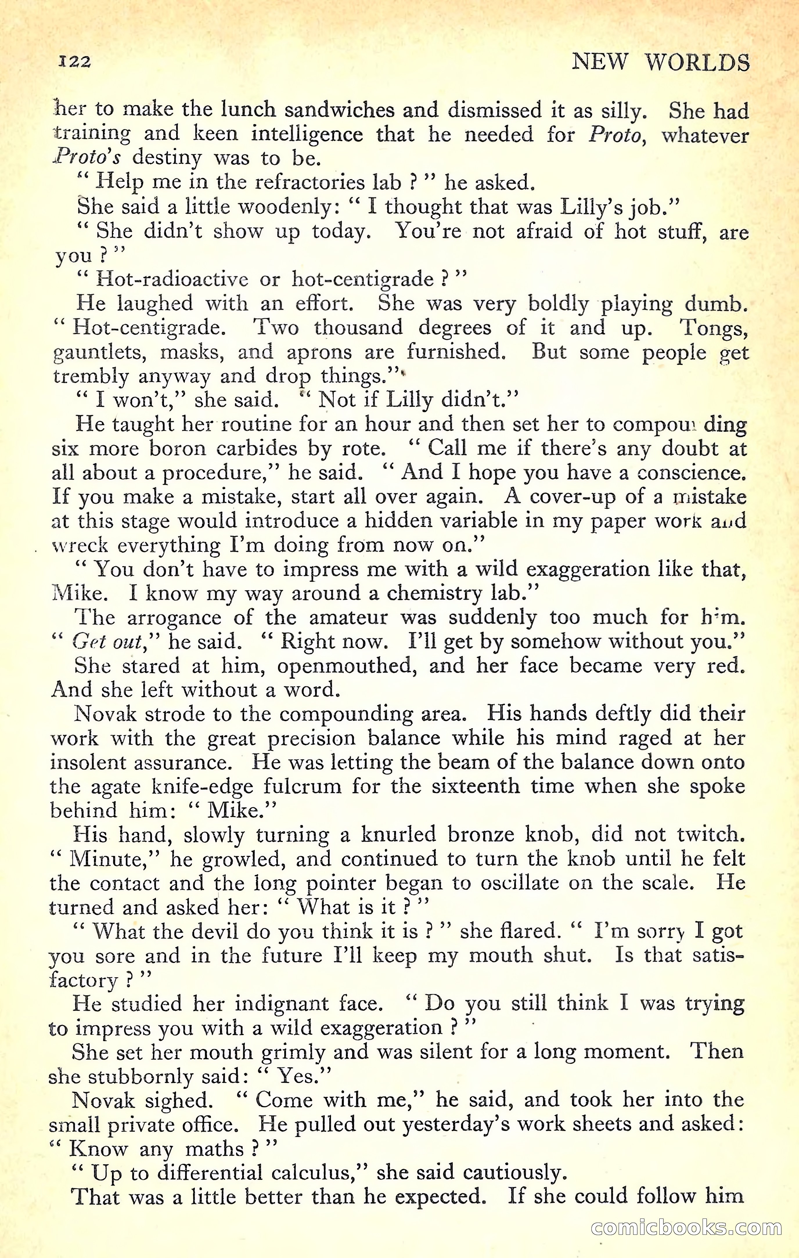 New Worlds Science Fiction No. 23 — page 124 of 132
