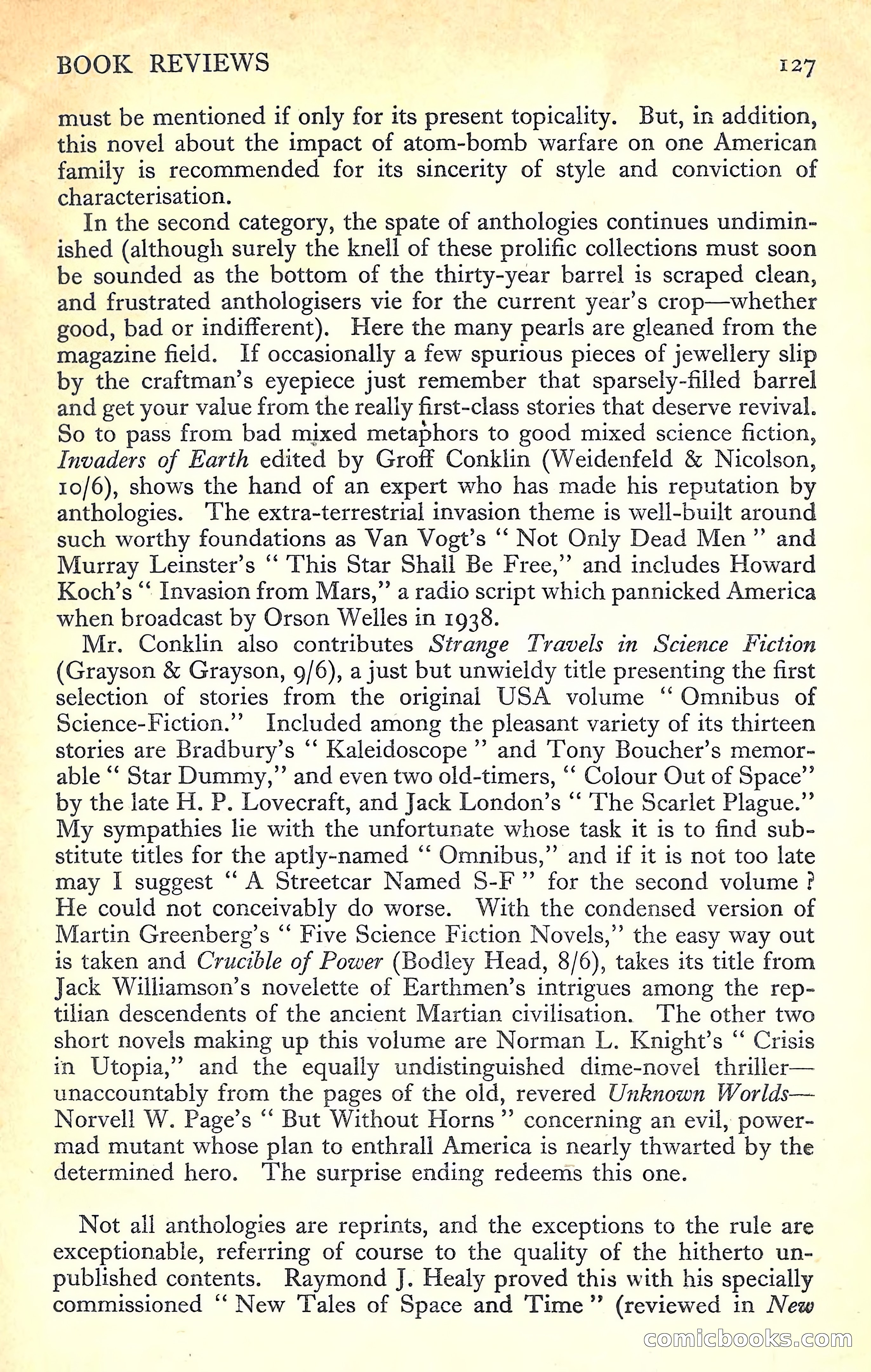 New Worlds Science Fiction No. 23 — page 129 of 132