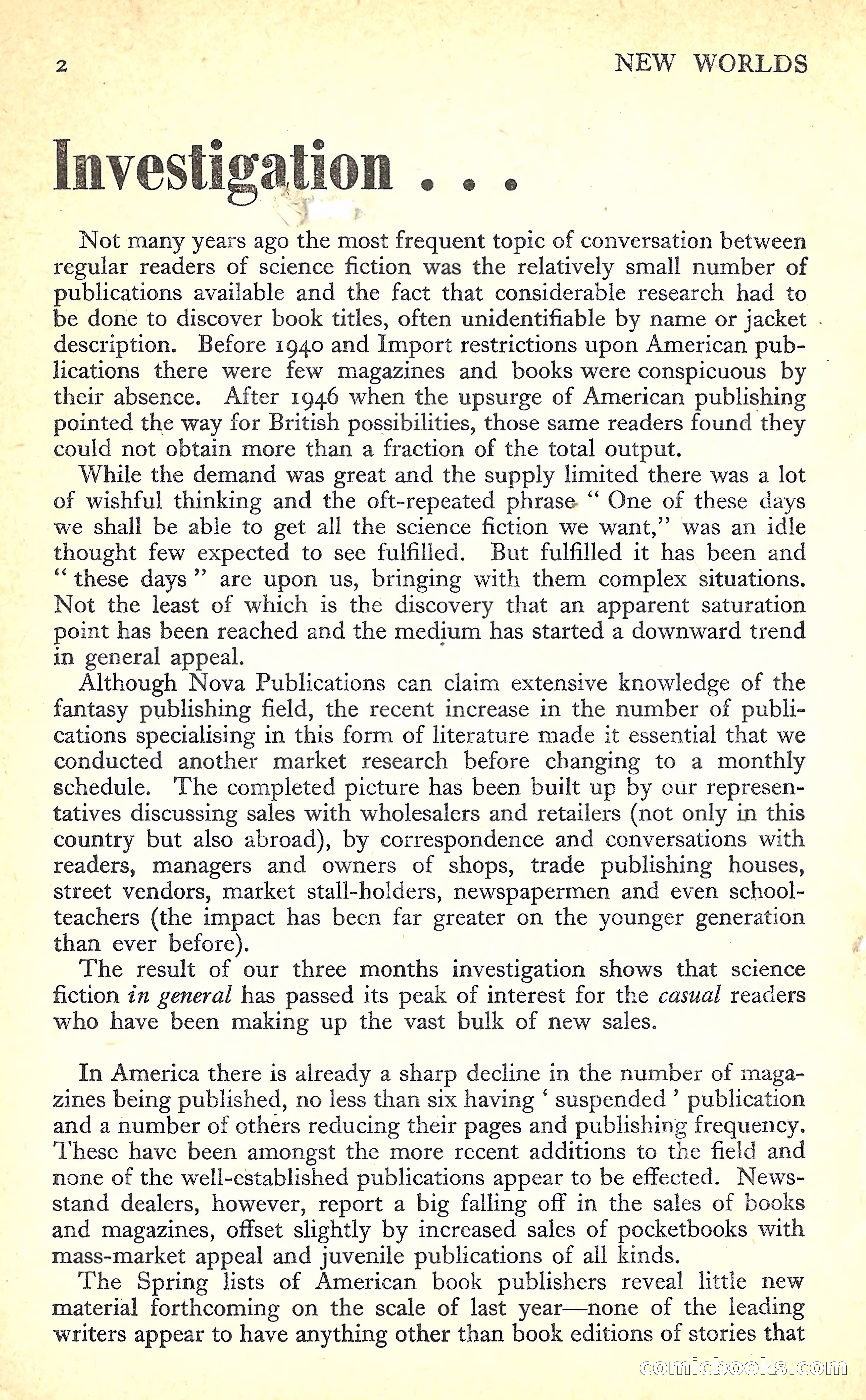 New Worlds Science Fiction No. 24 — page 4 of 132