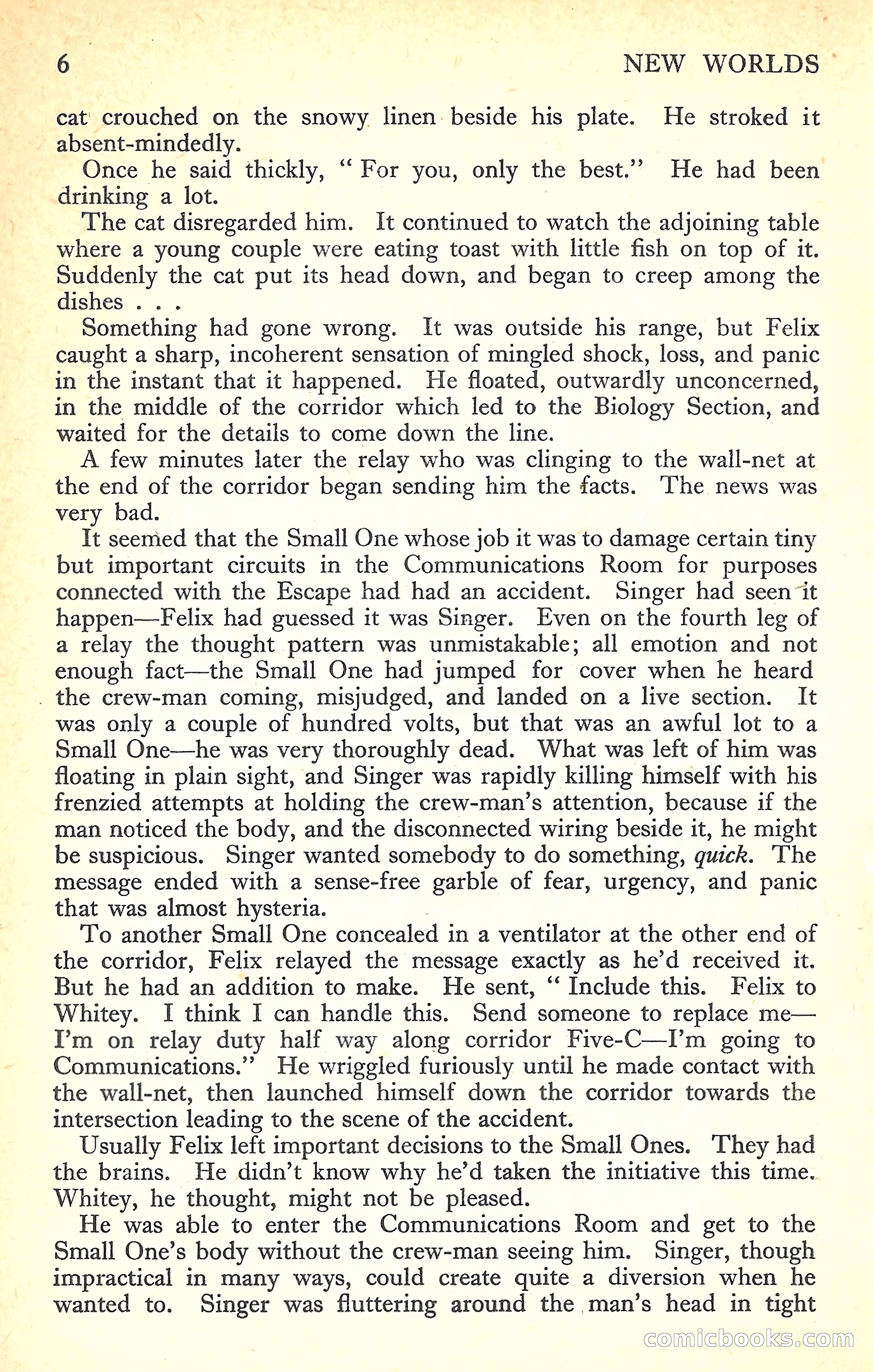 New Worlds Science Fiction No. 24 — page 8 of 132