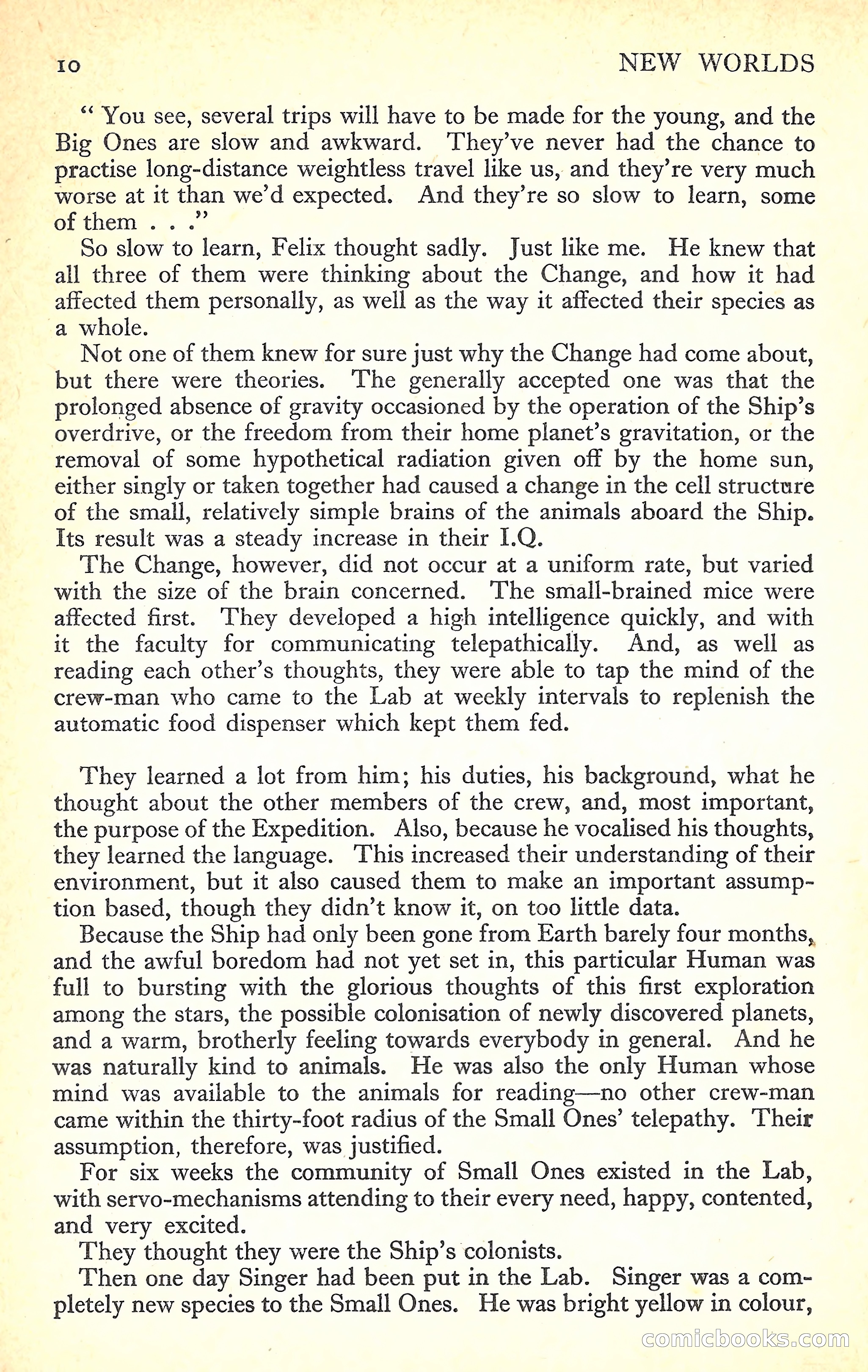 New Worlds Science Fiction No. 24 — page 12 of 132