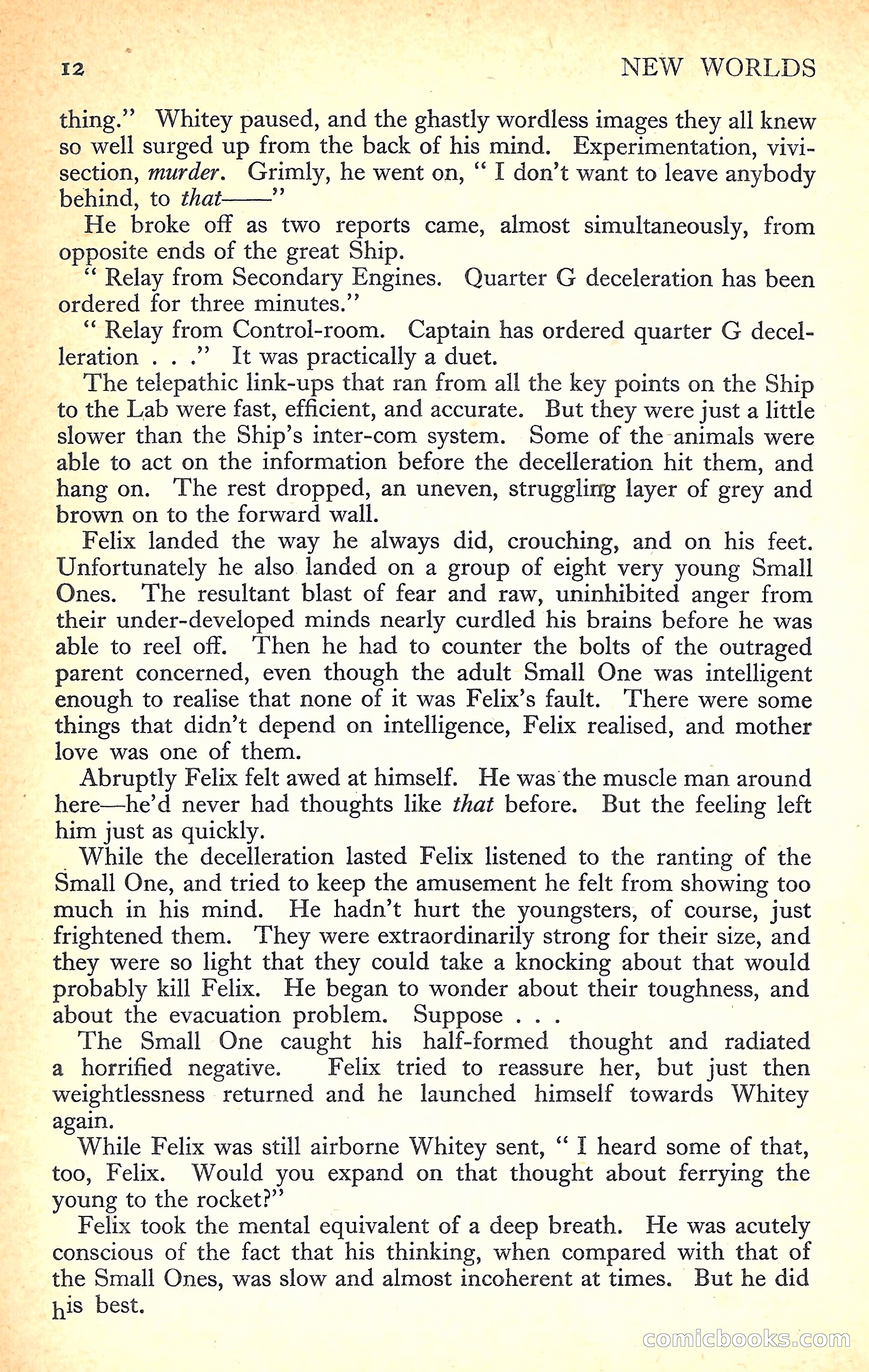 New Worlds Science Fiction No. 24 — page 14 of 132