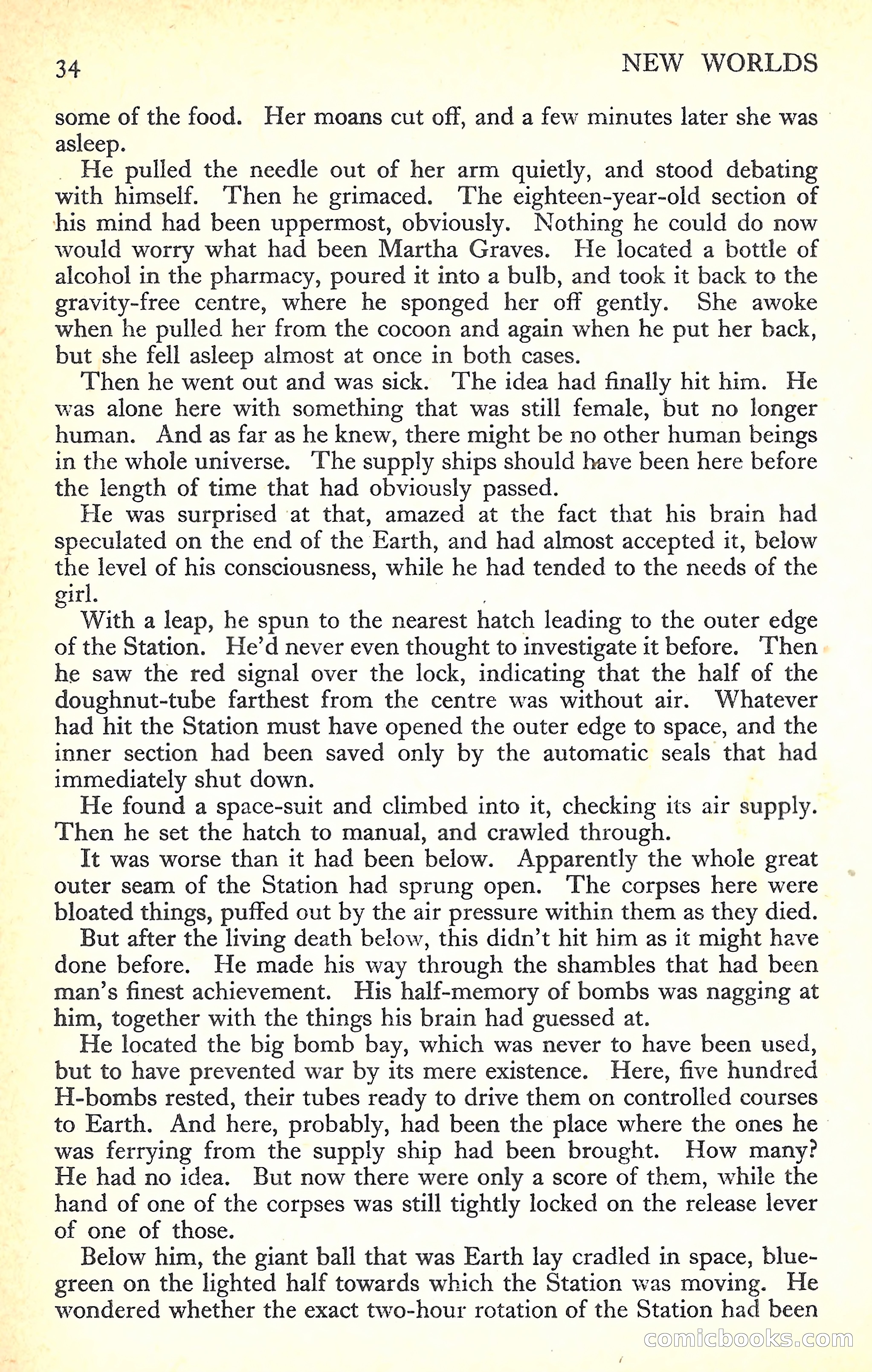 New Worlds Science Fiction No. 24 — page 36 of 132