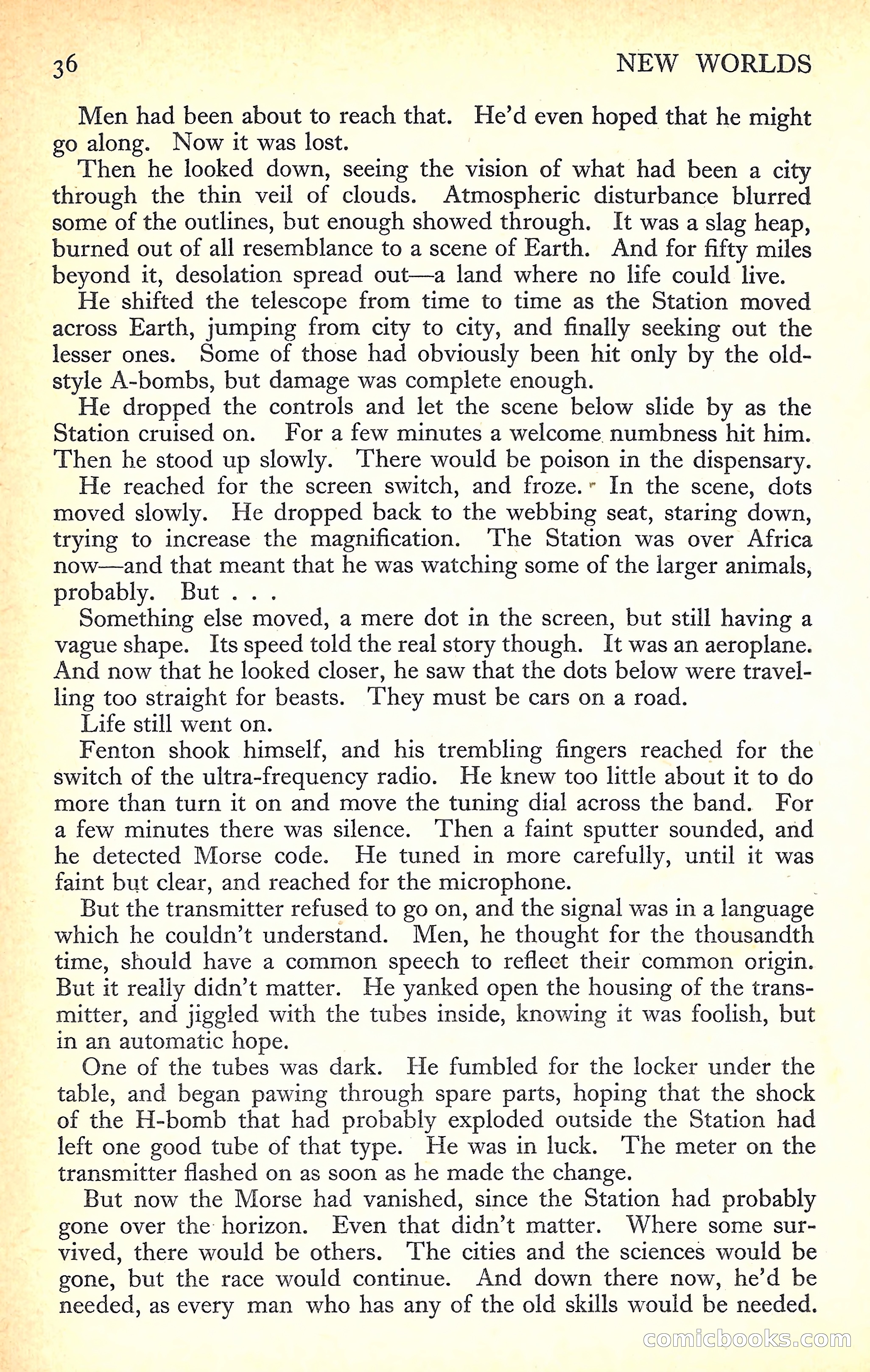 New Worlds Science Fiction No. 24 — page 38 of 132