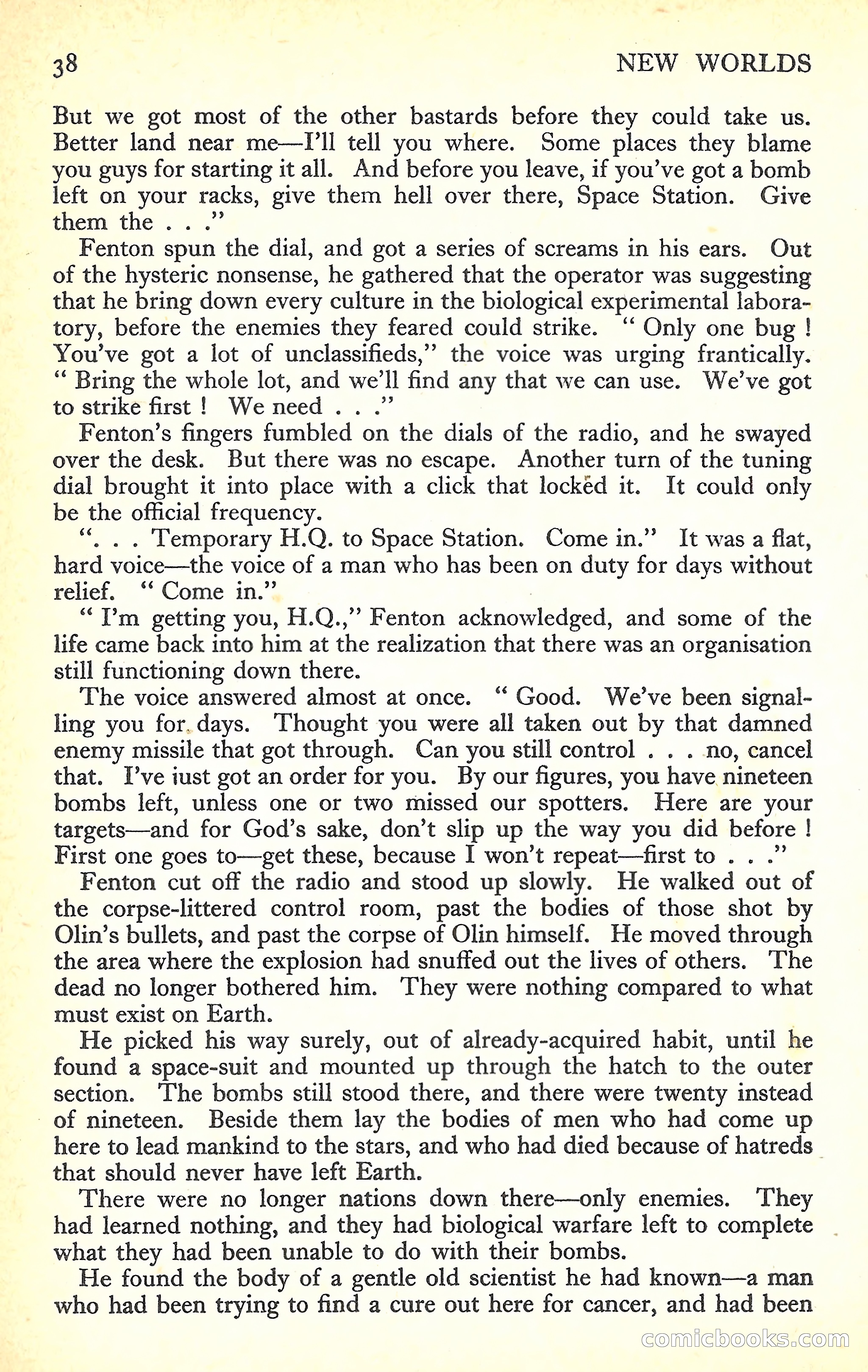 New Worlds Science Fiction No. 24 — page 40 of 132