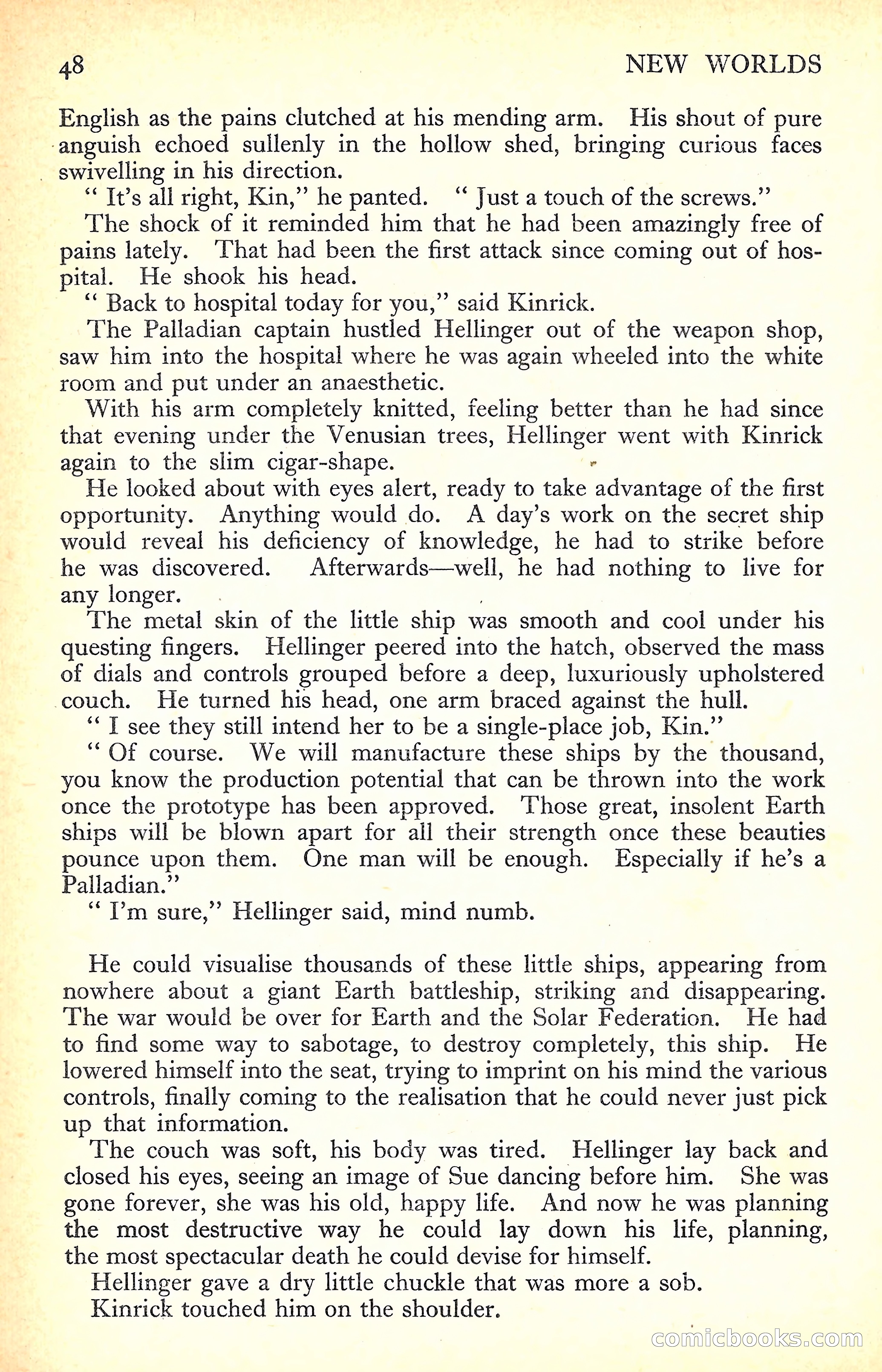 New Worlds Science Fiction No. 24 — page 50 of 132