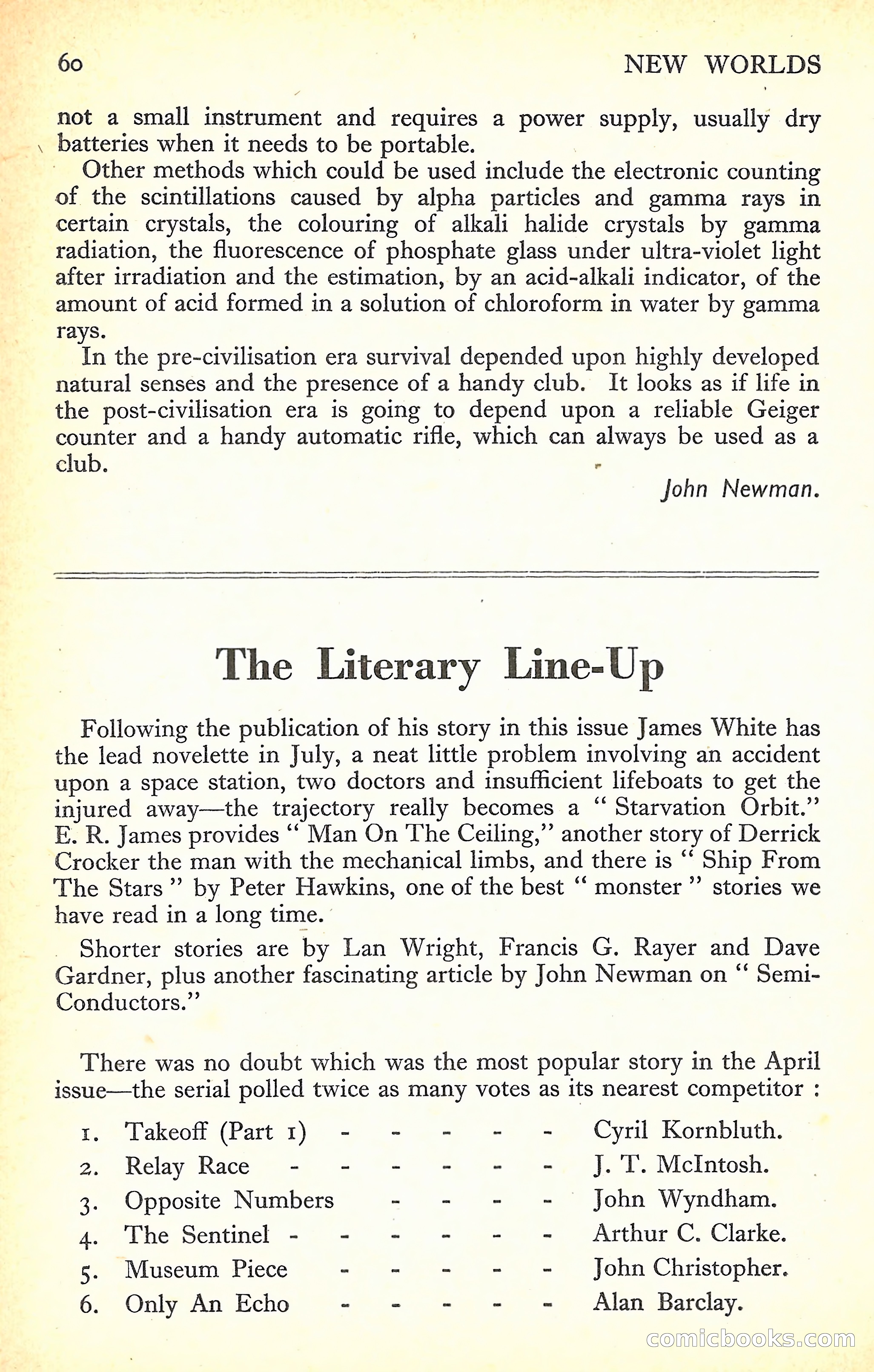 New Worlds Science Fiction No. 24 — page 62 of 132