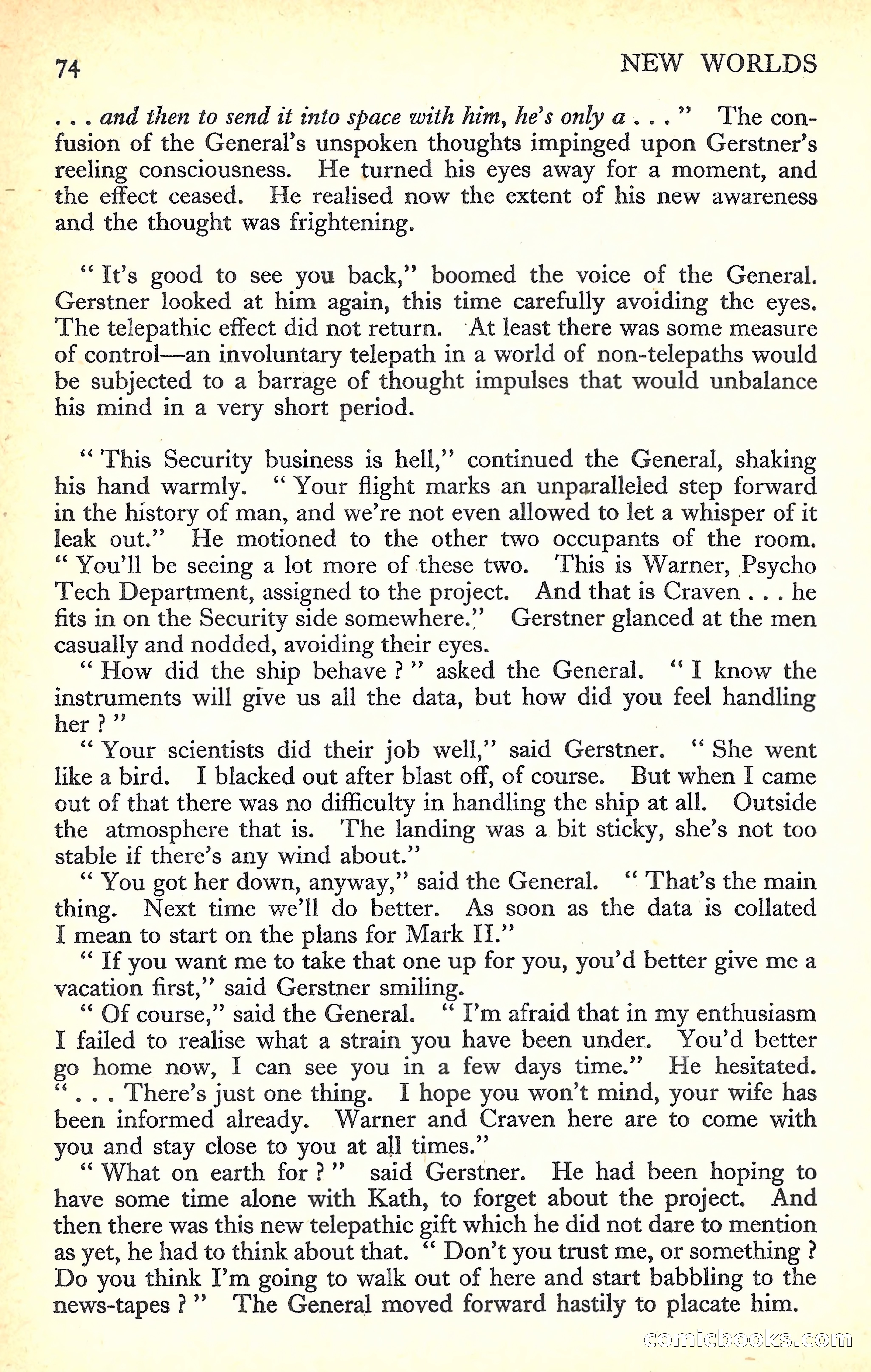 New Worlds Science Fiction No. 24 — page 76 of 132