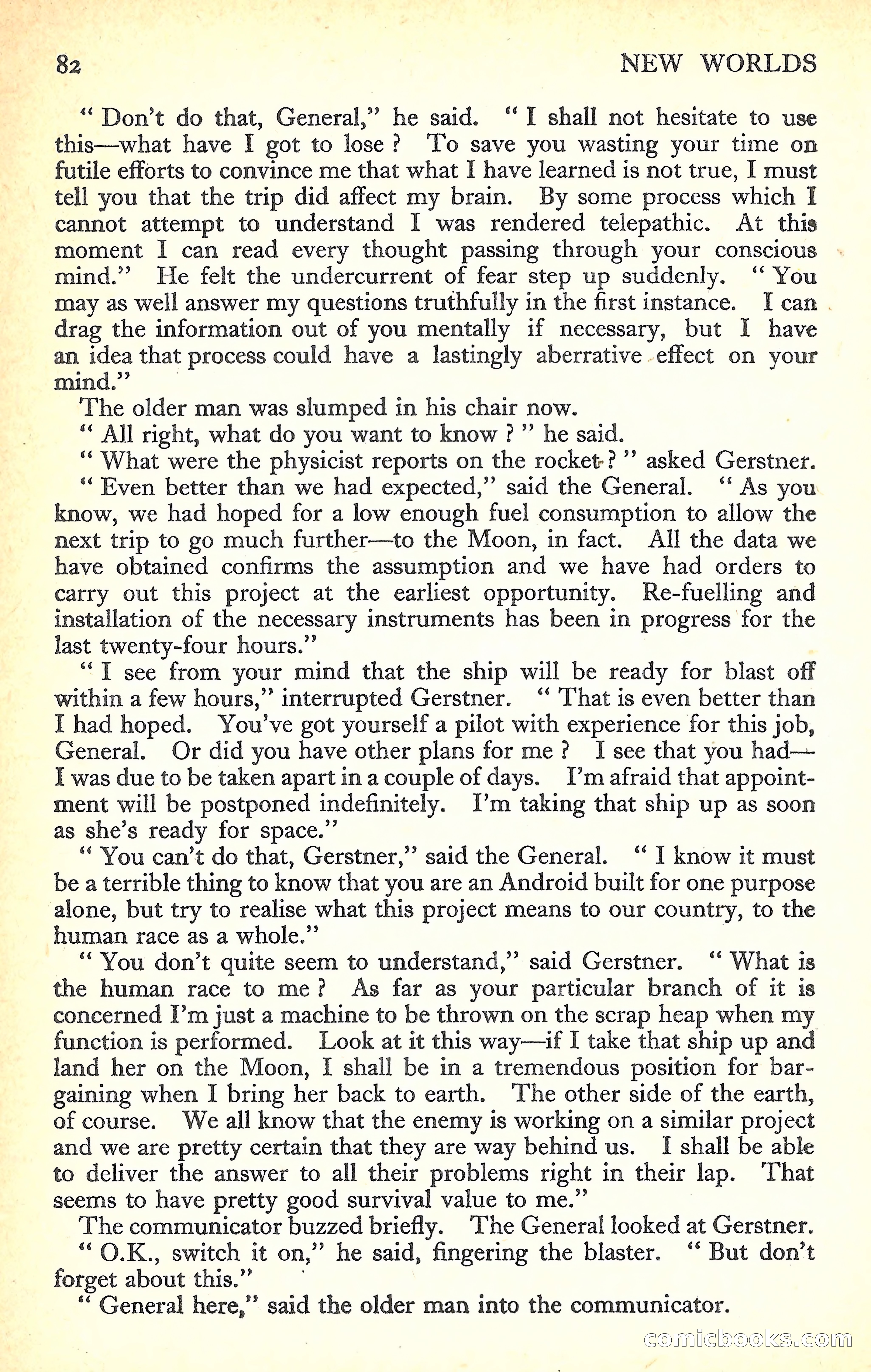 New Worlds Science Fiction No. 24 — page 84 of 132