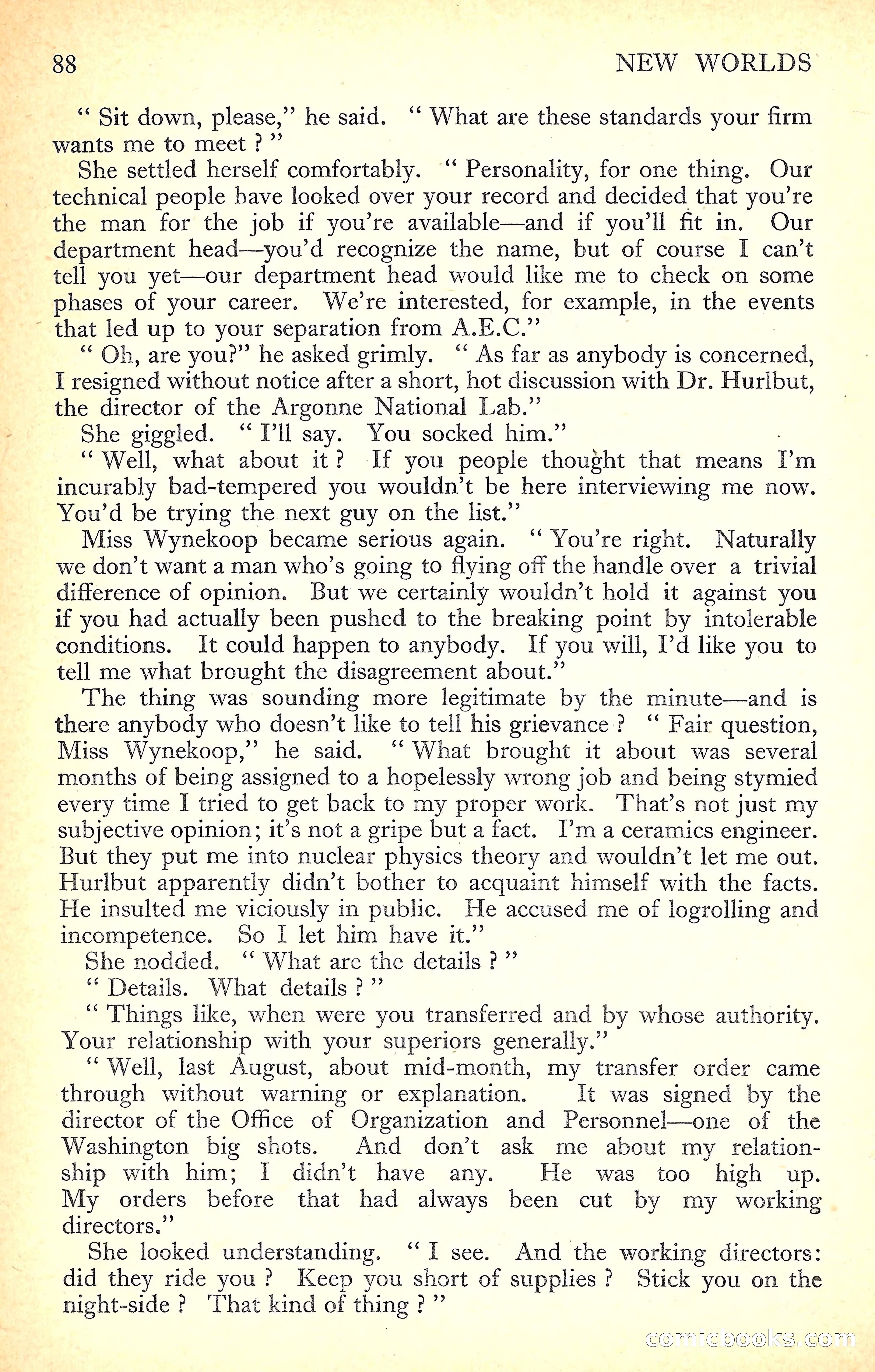 New Worlds Science Fiction No. 24 — page 90 of 132