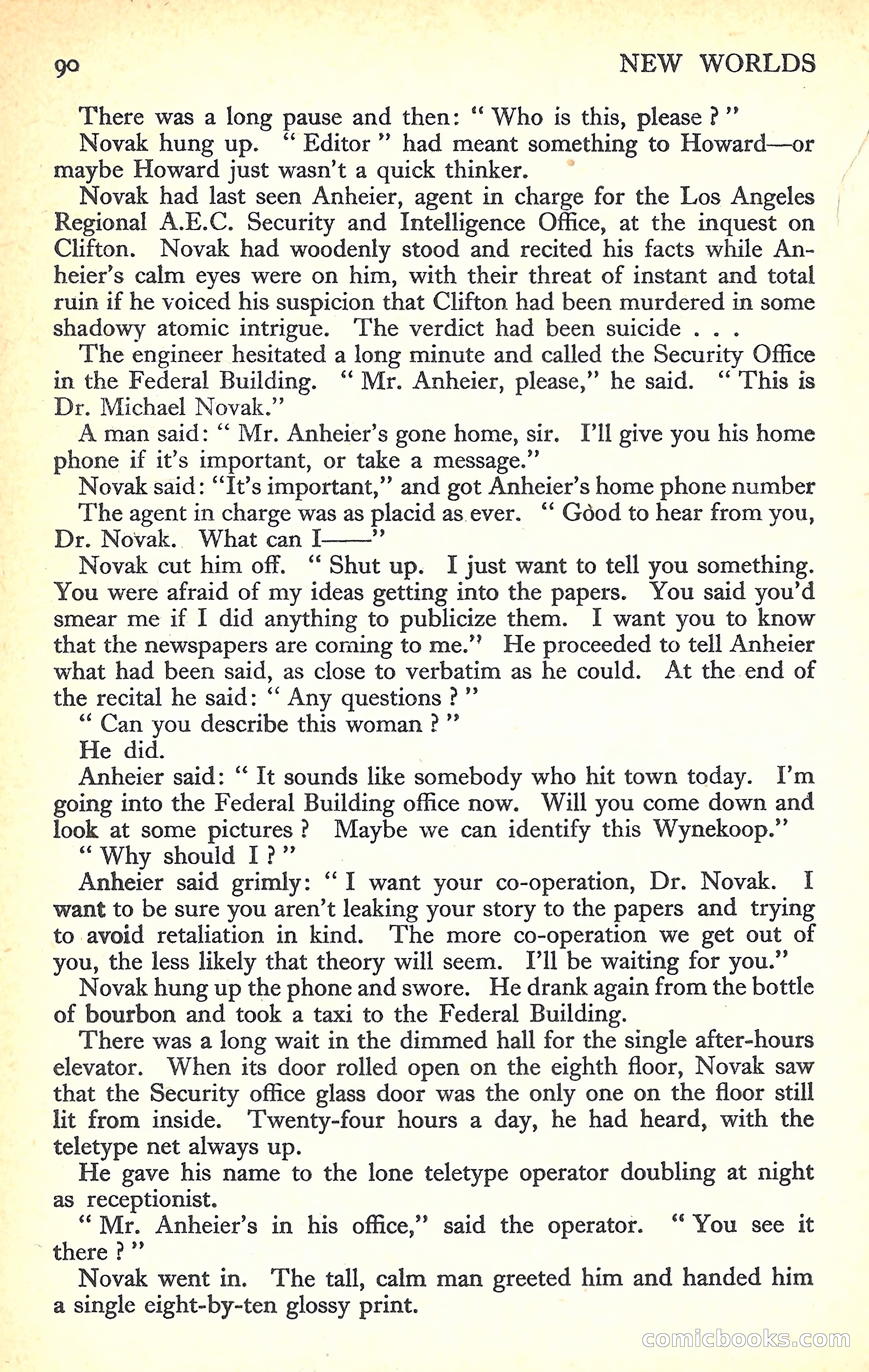 New Worlds Science Fiction No. 24 — page 92 of 132