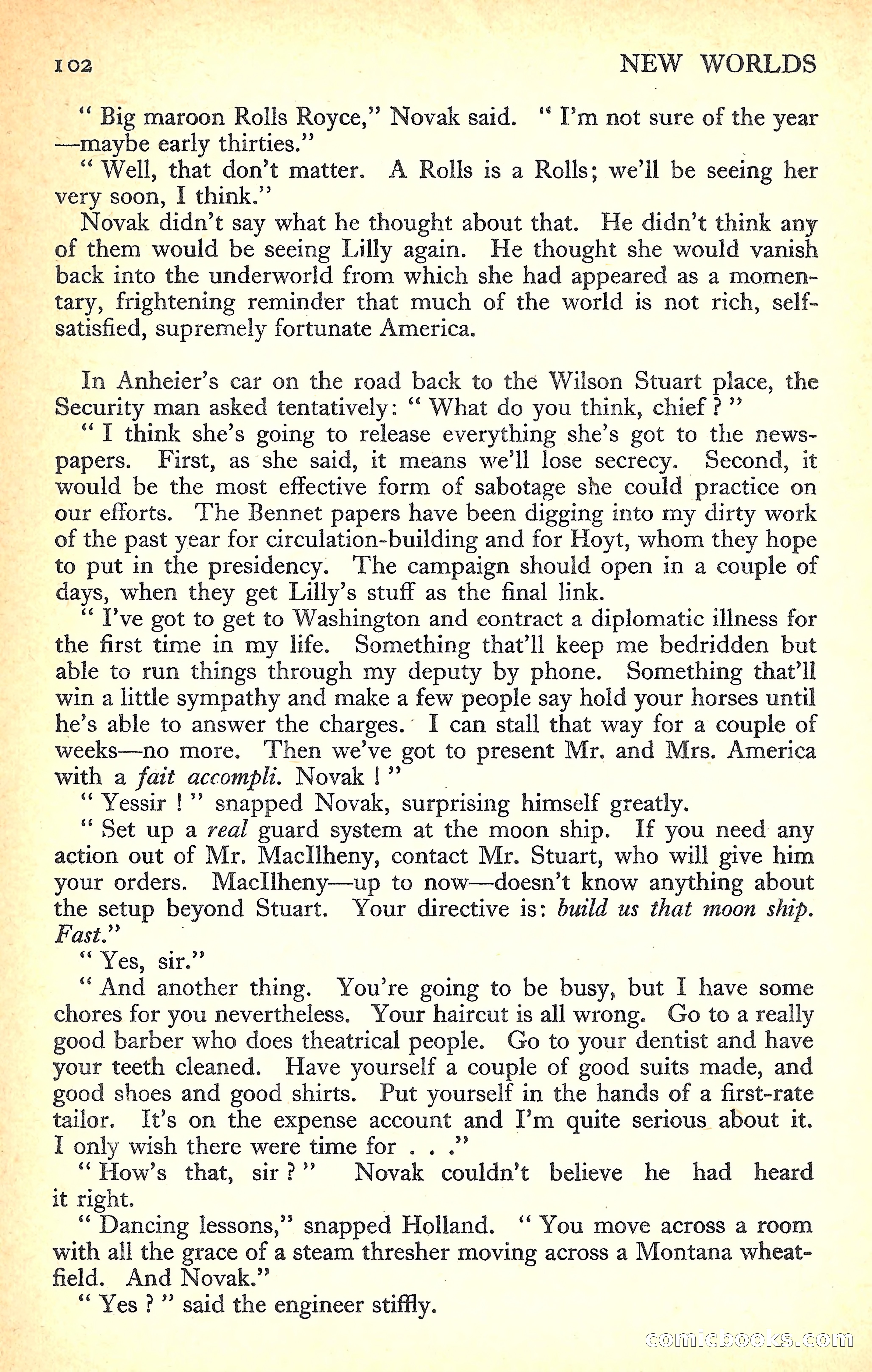 New Worlds Science Fiction No. 24 — page 104 of 132