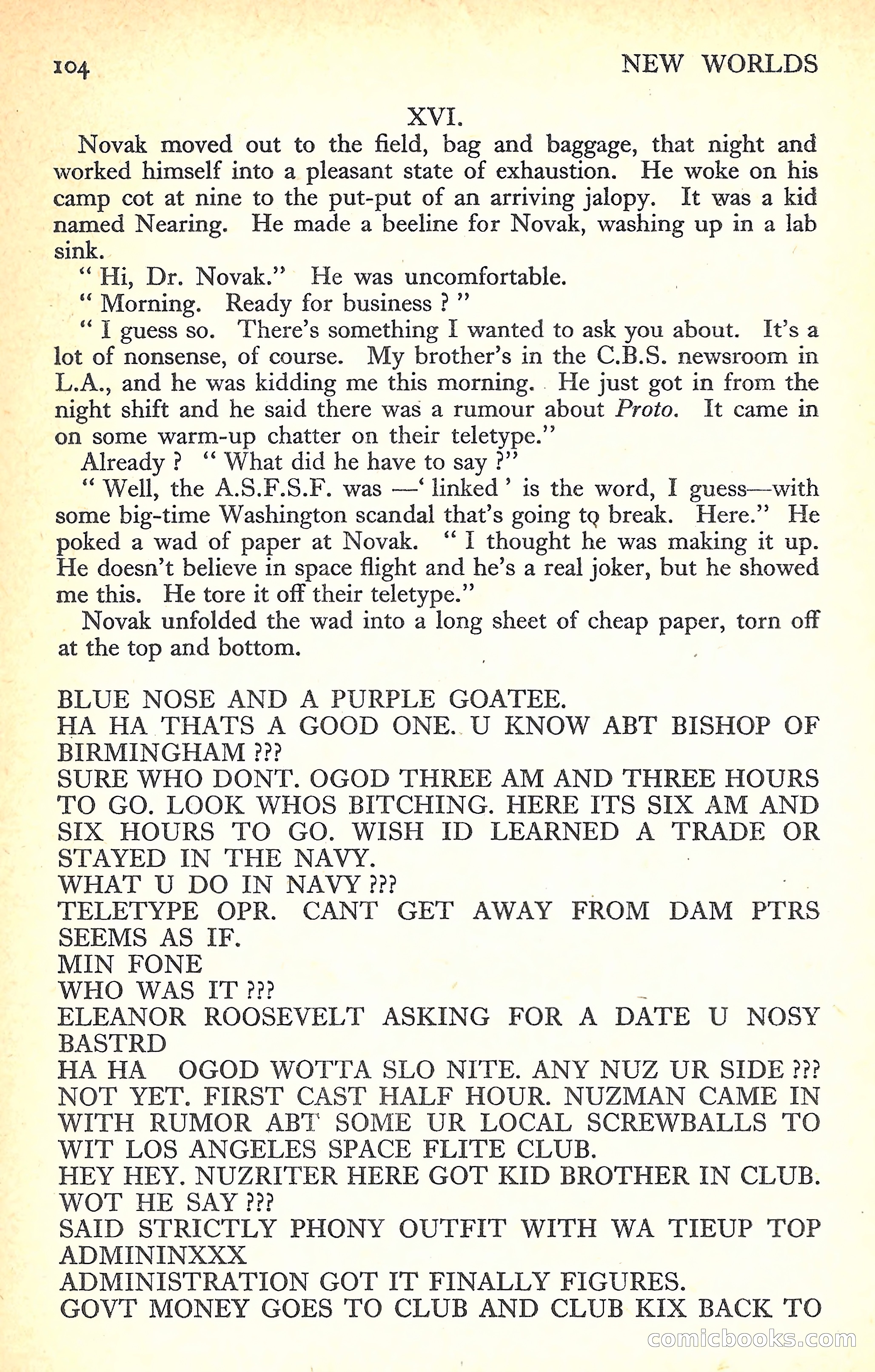 New Worlds Science Fiction No. 24 — page 106 of 132