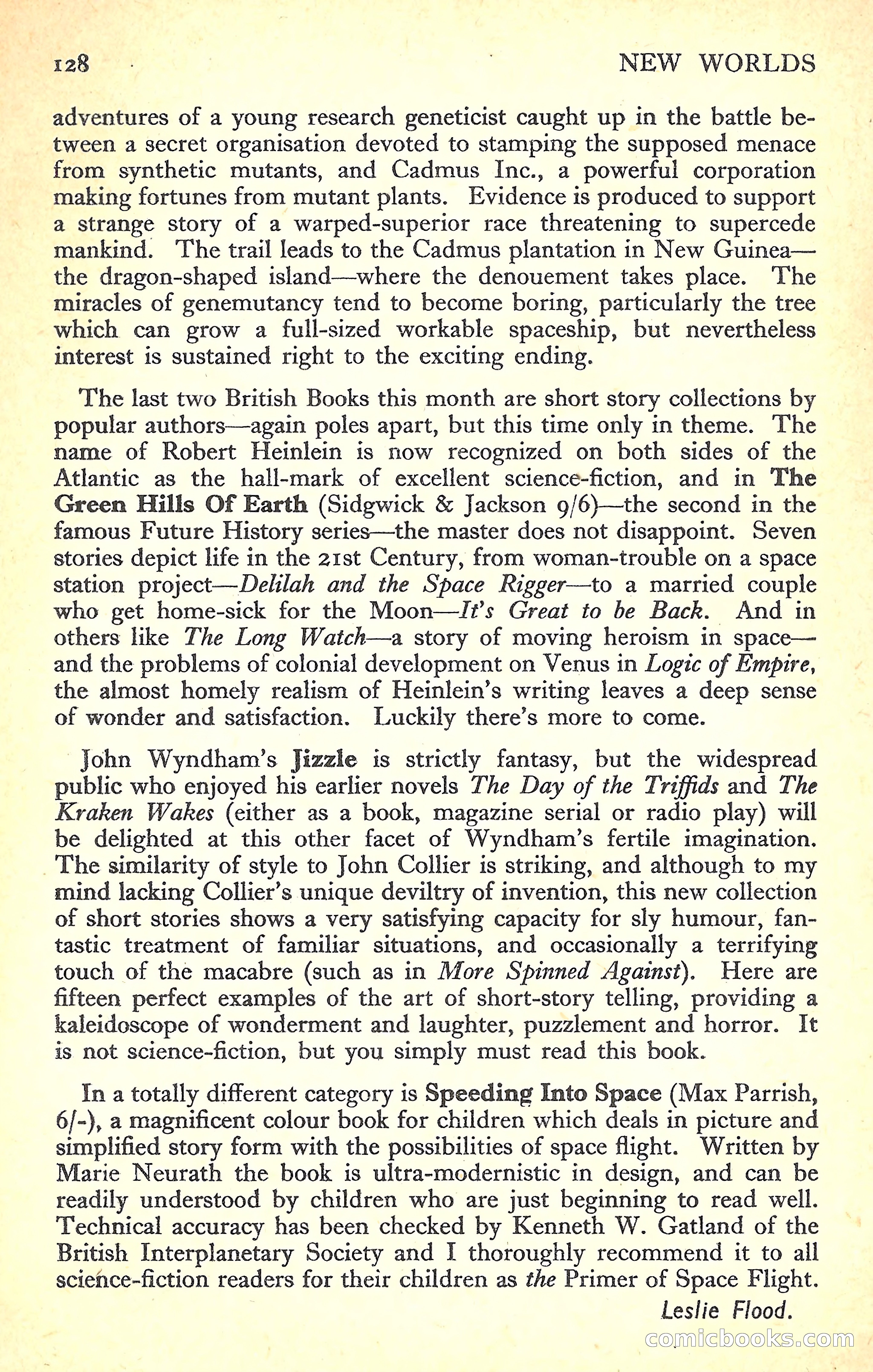 New Worlds Science Fiction No. 24 — page 130 of 132