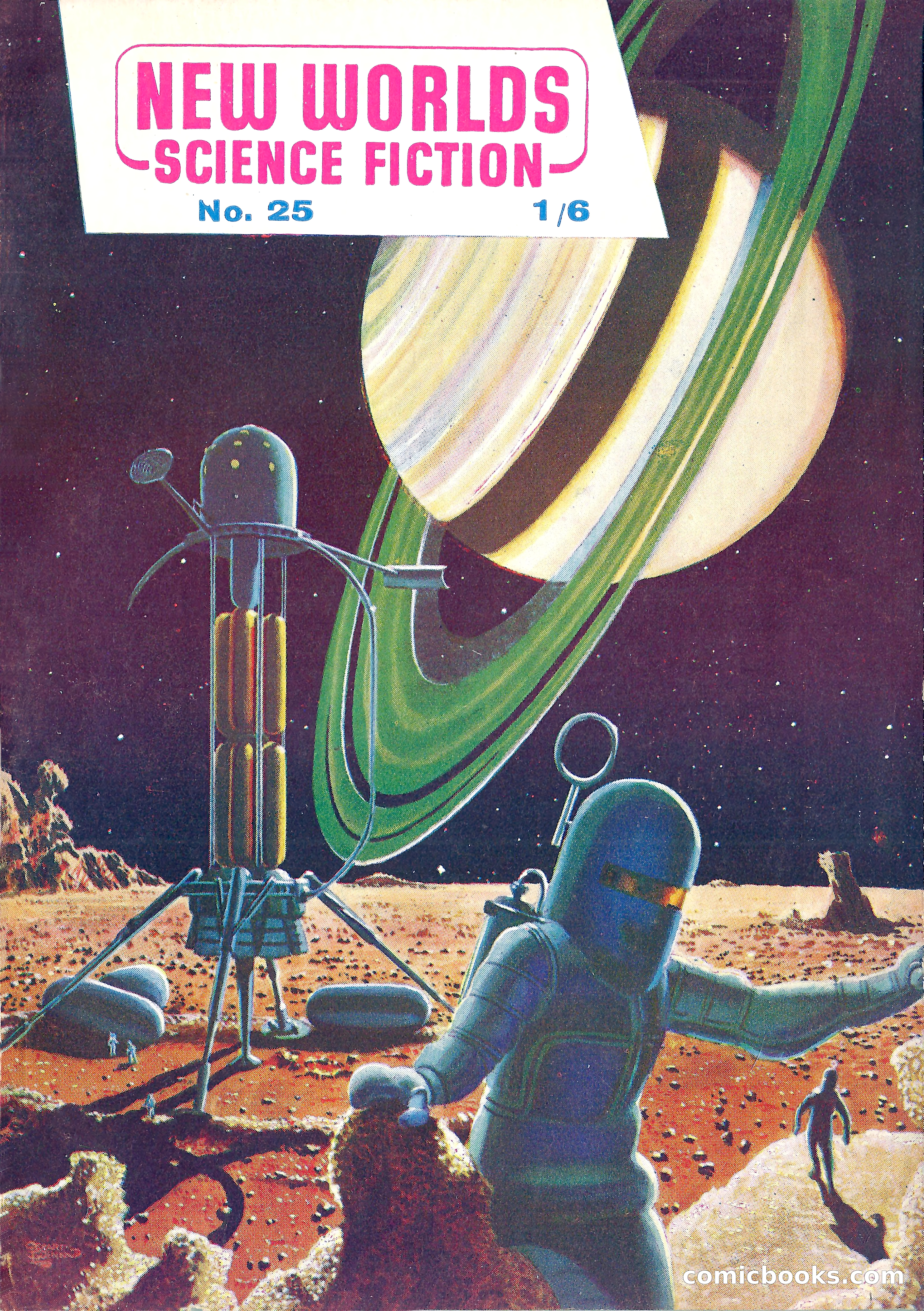 New Worlds Science Fiction No. 25 — page 1 of 132