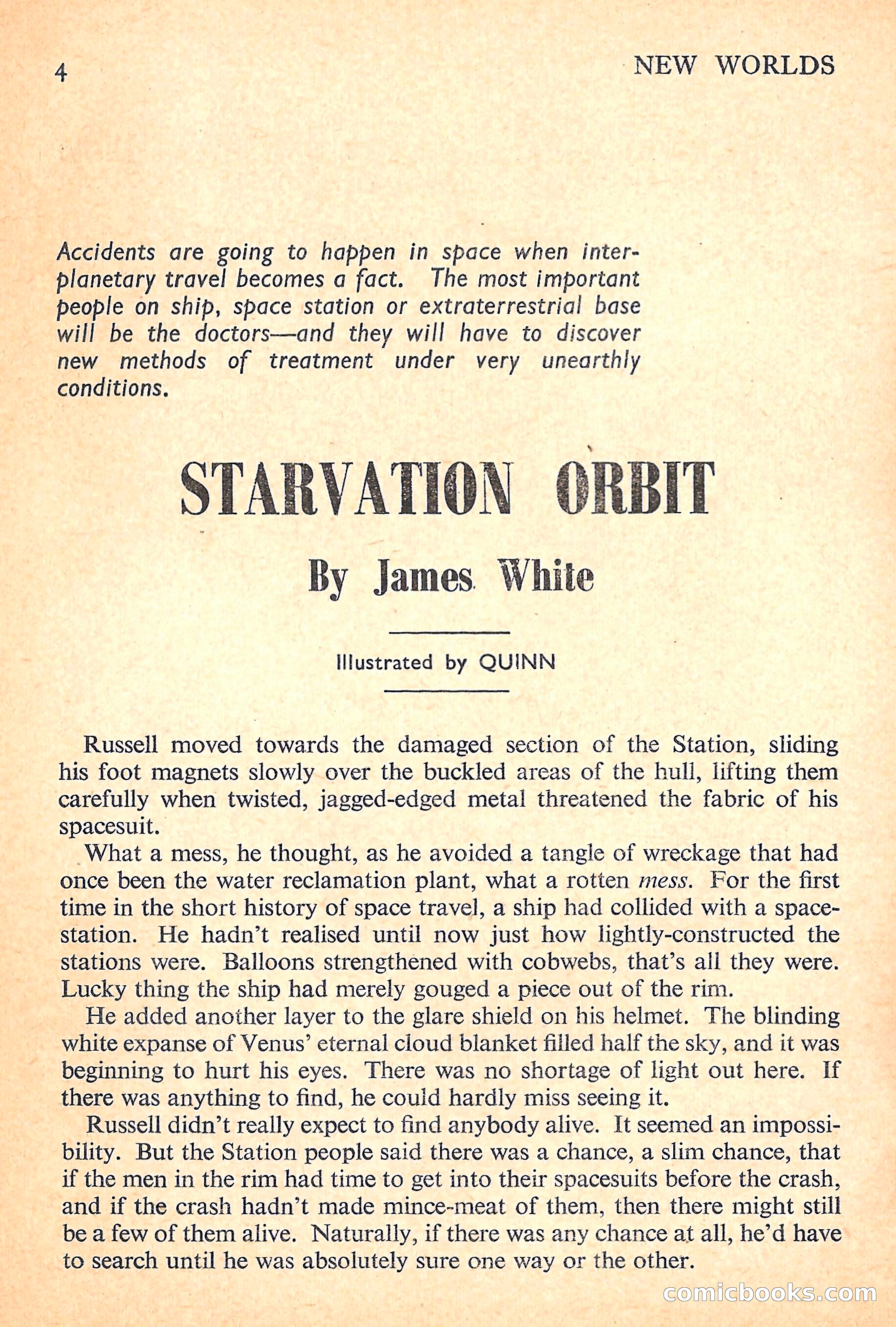 New Worlds Science Fiction No. 25 — page 5 of 132