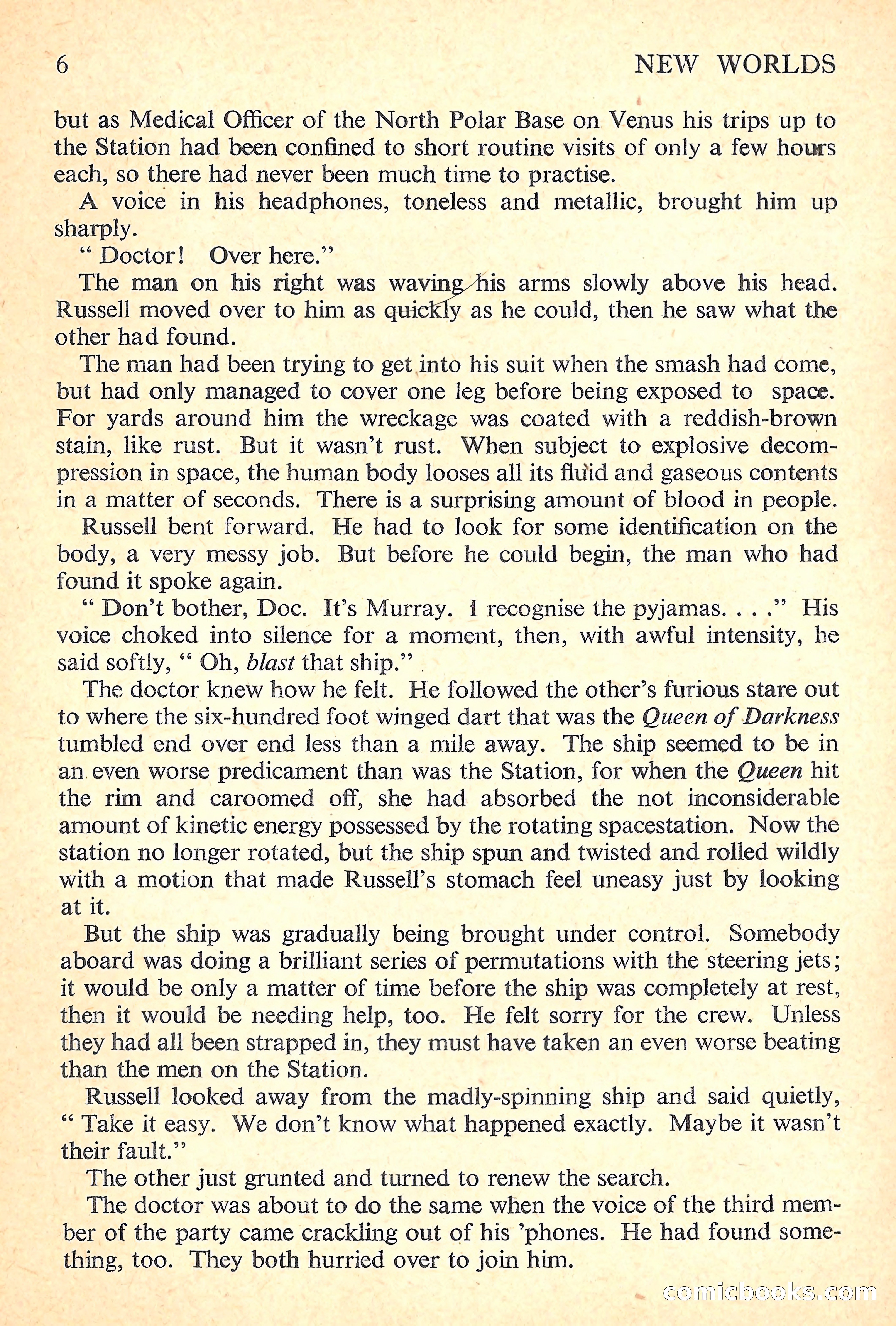 New Worlds Science Fiction No. 25 — page 7 of 132