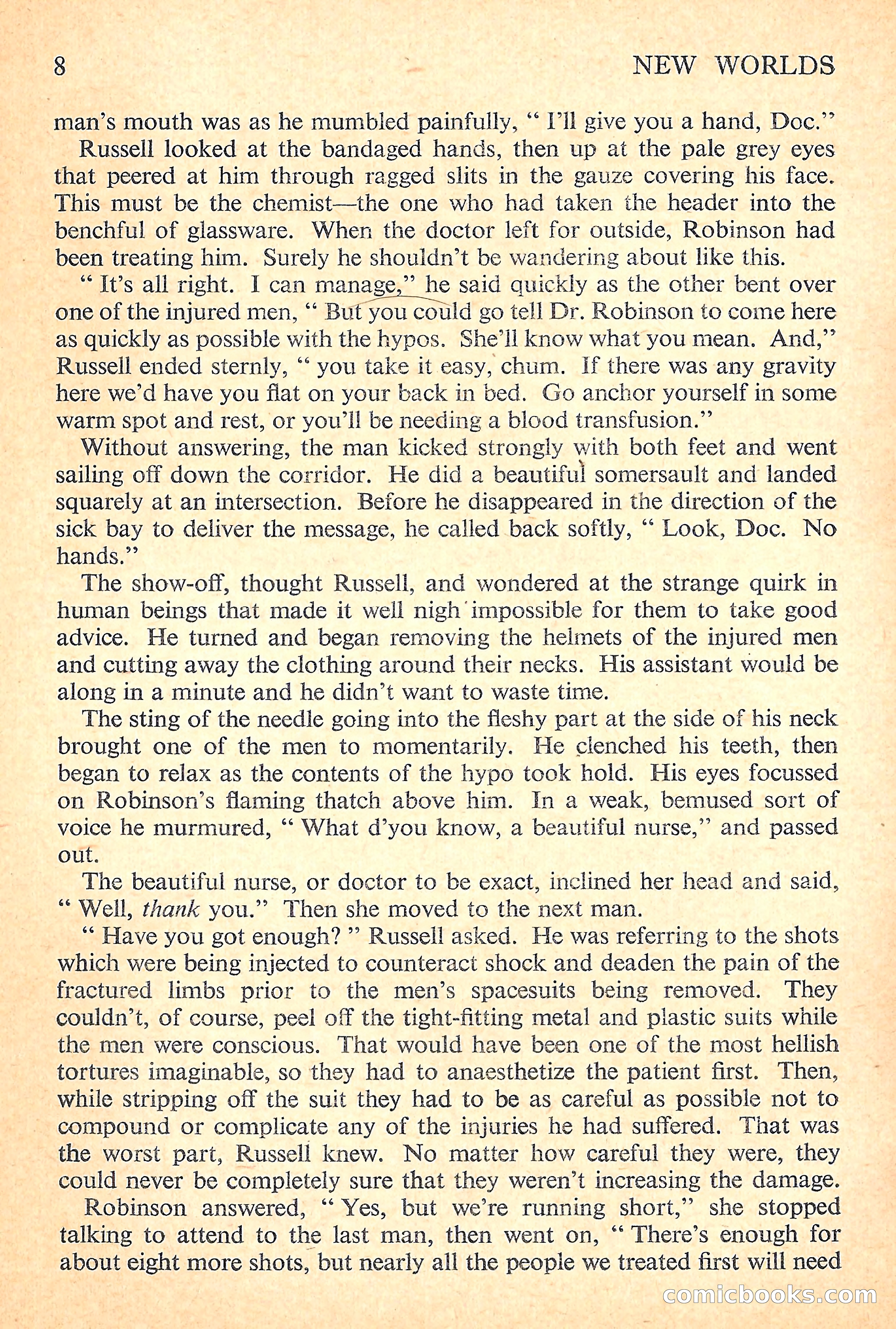 New Worlds Science Fiction No. 25 — page 9 of 132