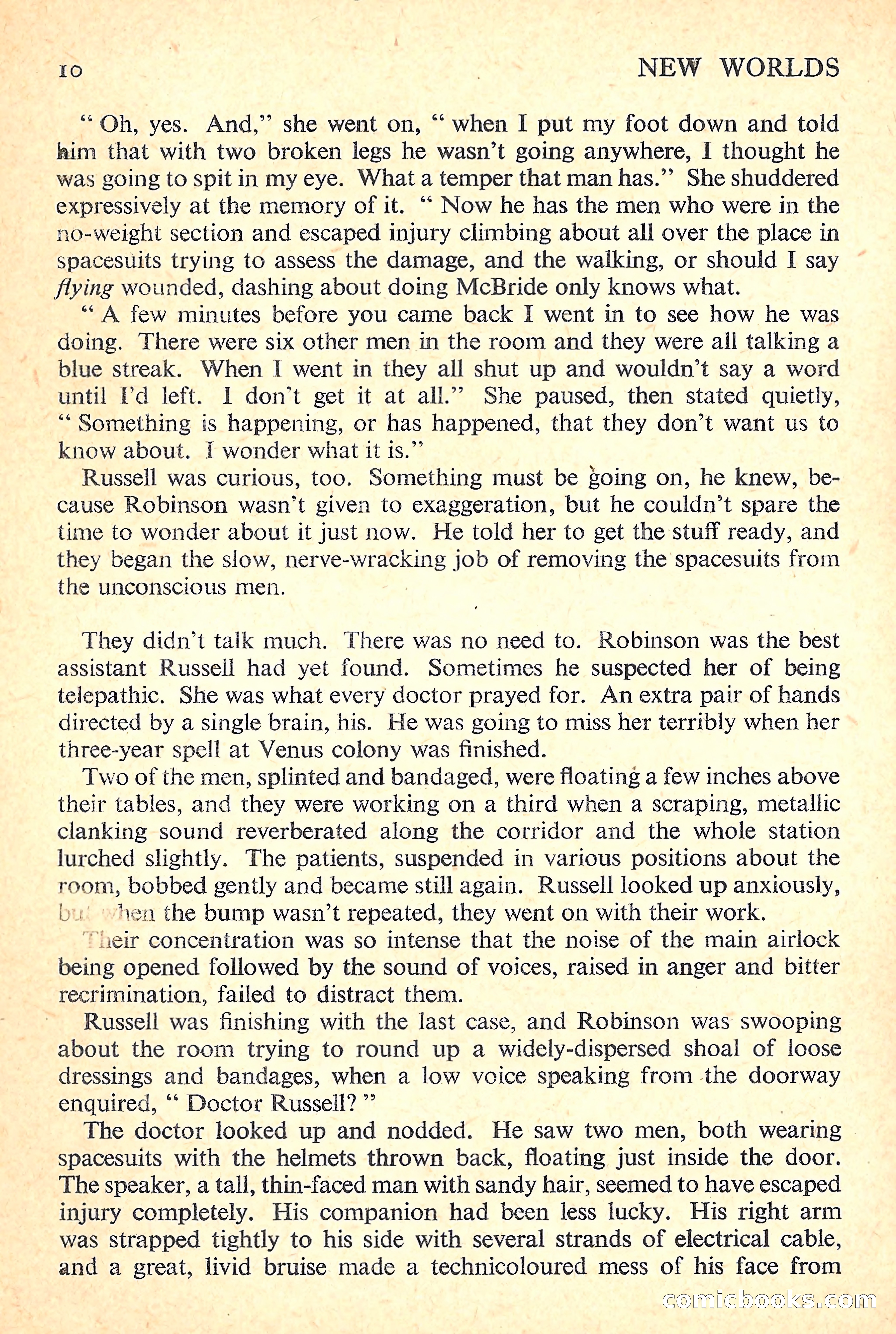 New Worlds Science Fiction No. 25 — page 12 of 132