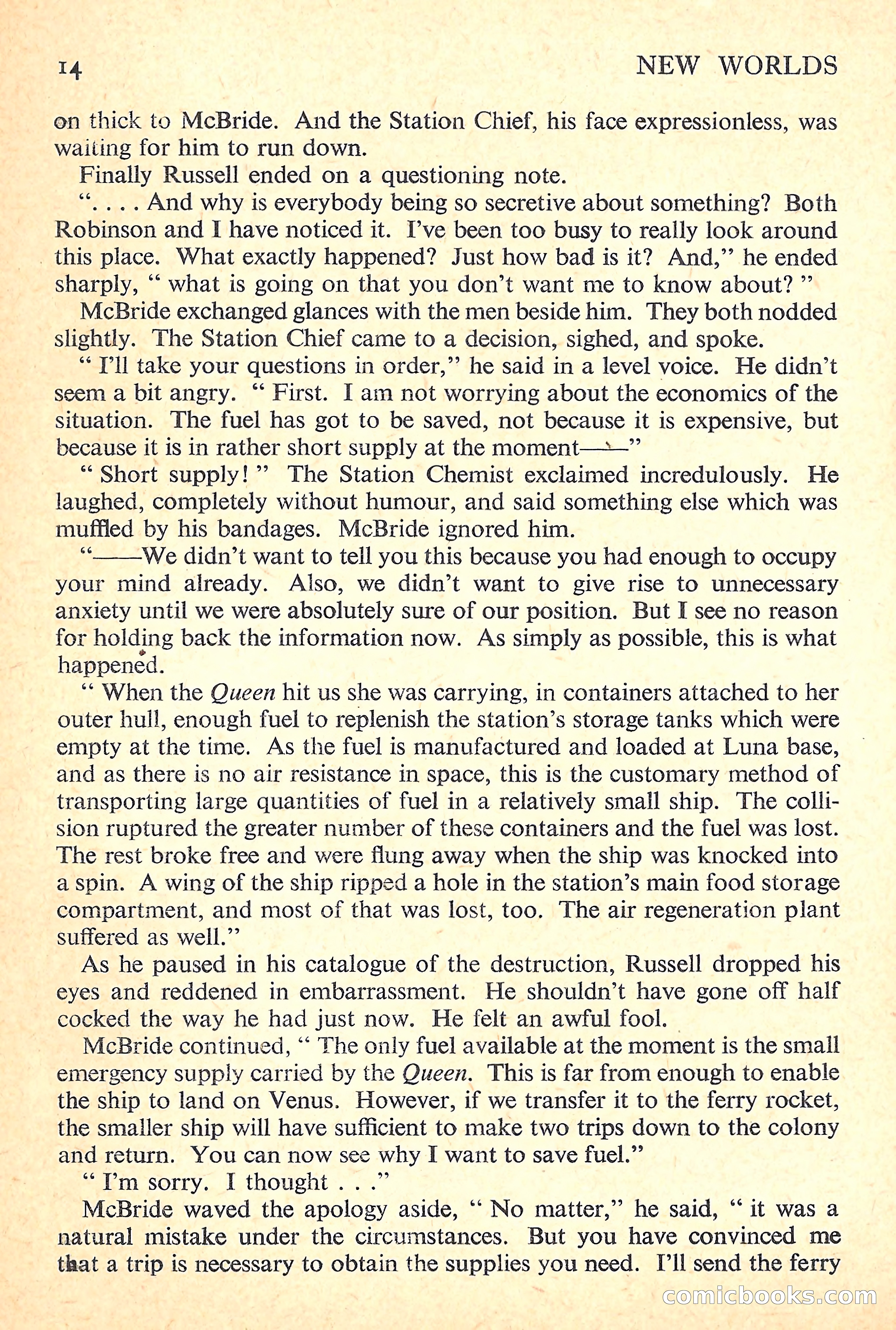 New Worlds Science Fiction No. 25 — page 16 of 132
