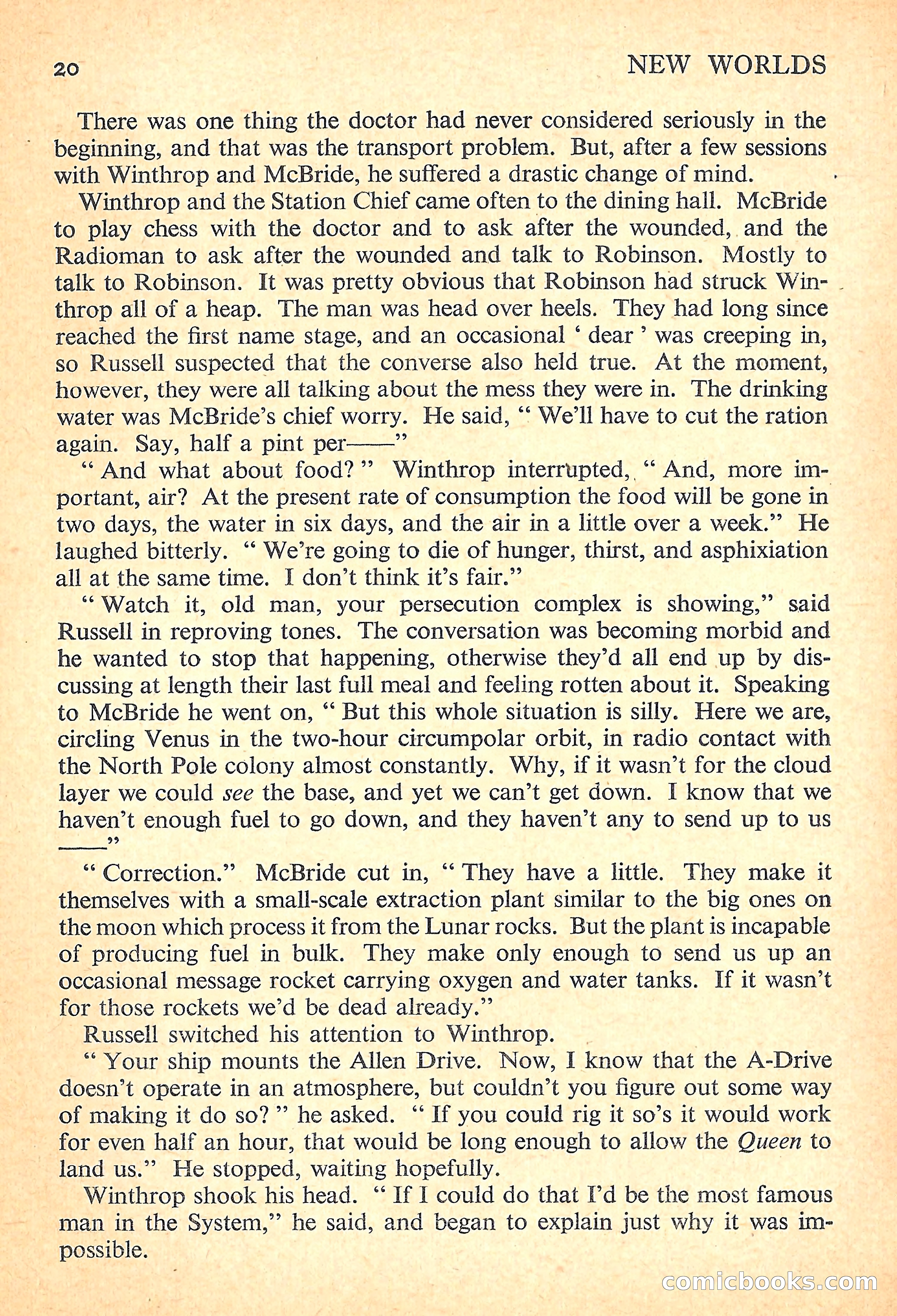 New Worlds Science Fiction No. 25 — page 22 of 132
