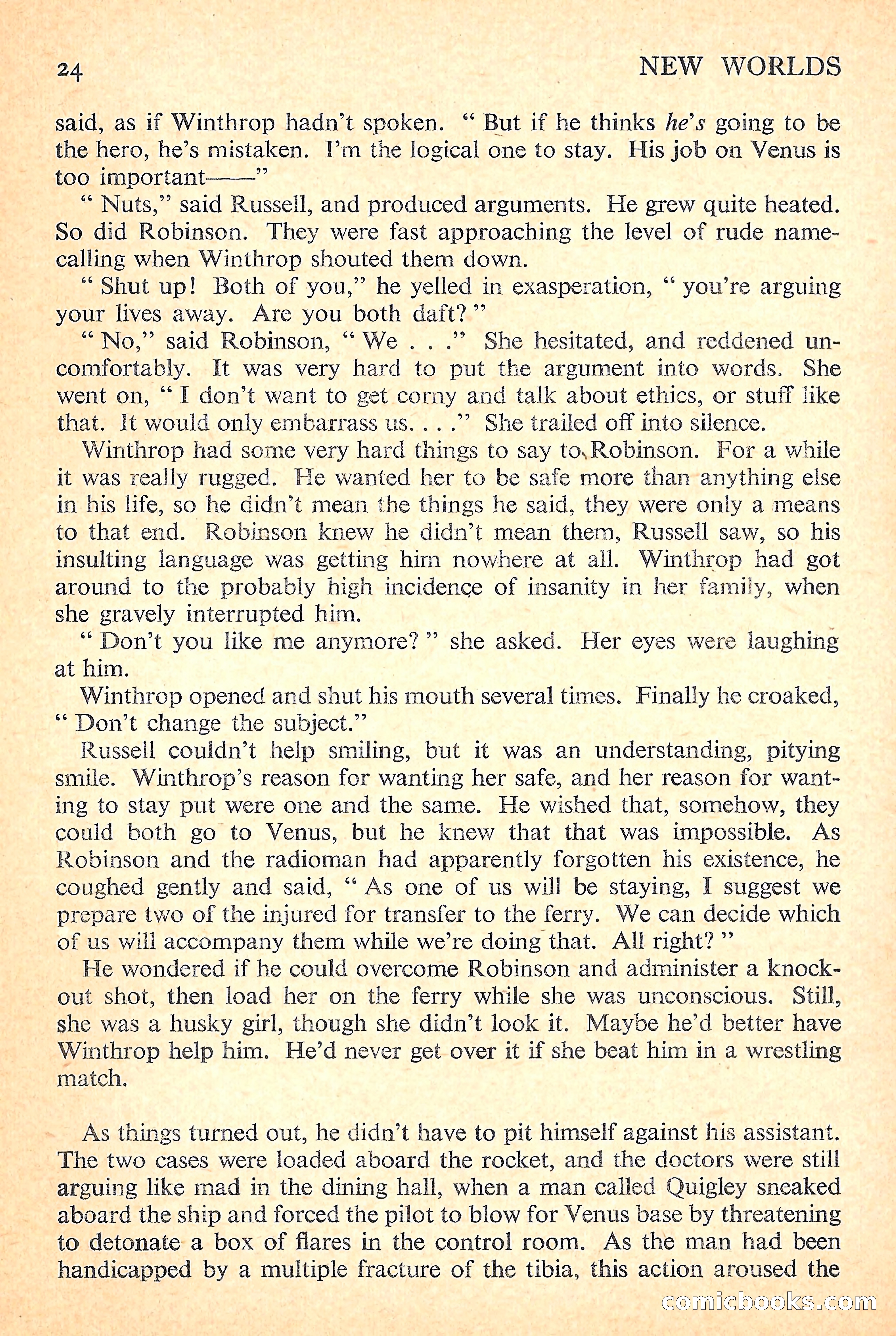 New Worlds Science Fiction No. 25 — page 26 of 132