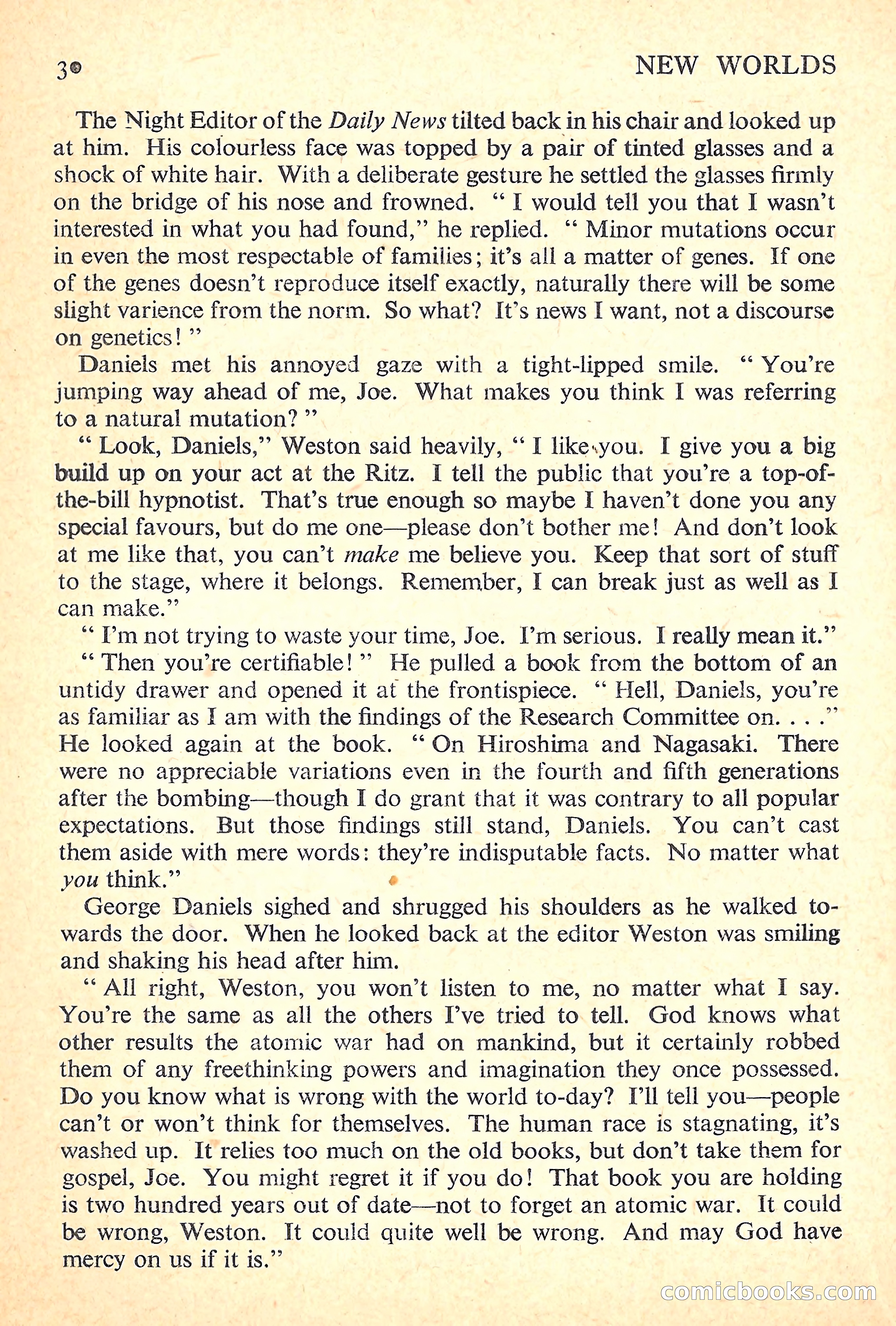 New Worlds Science Fiction No. 25 — page 32 of 132