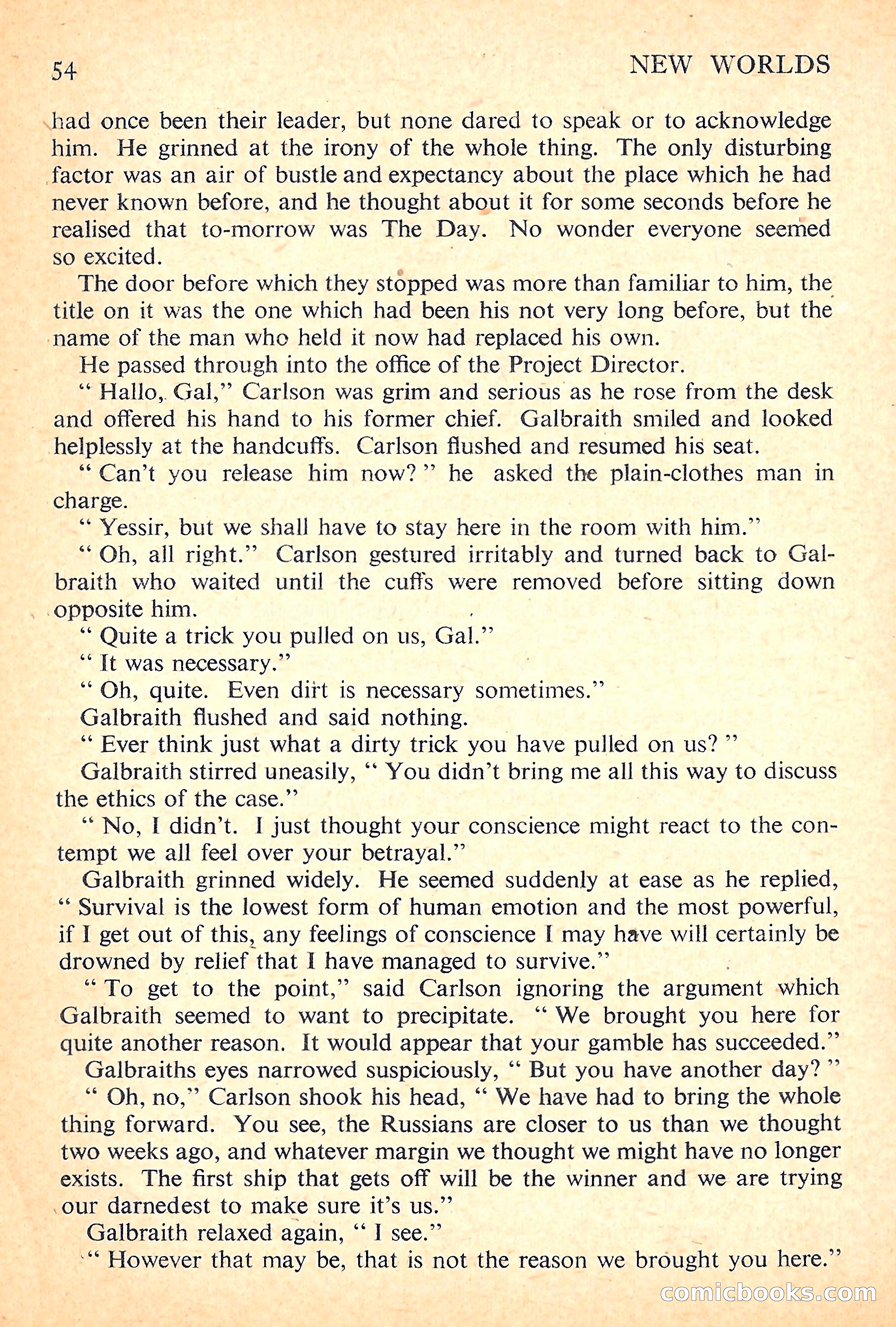 New Worlds Science Fiction No. 25 — page 56 of 132
