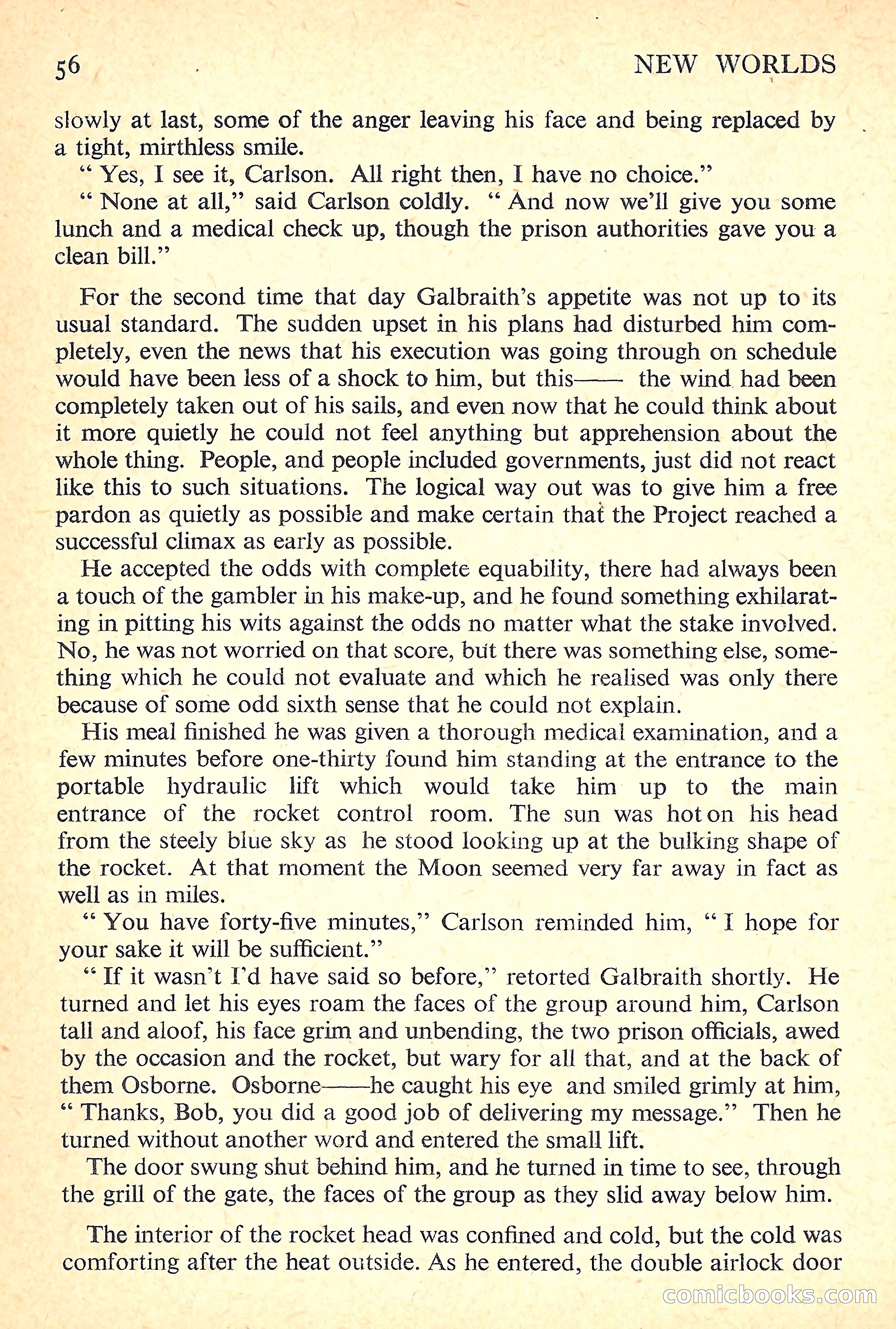 New Worlds Science Fiction No. 25 — page 58 of 132