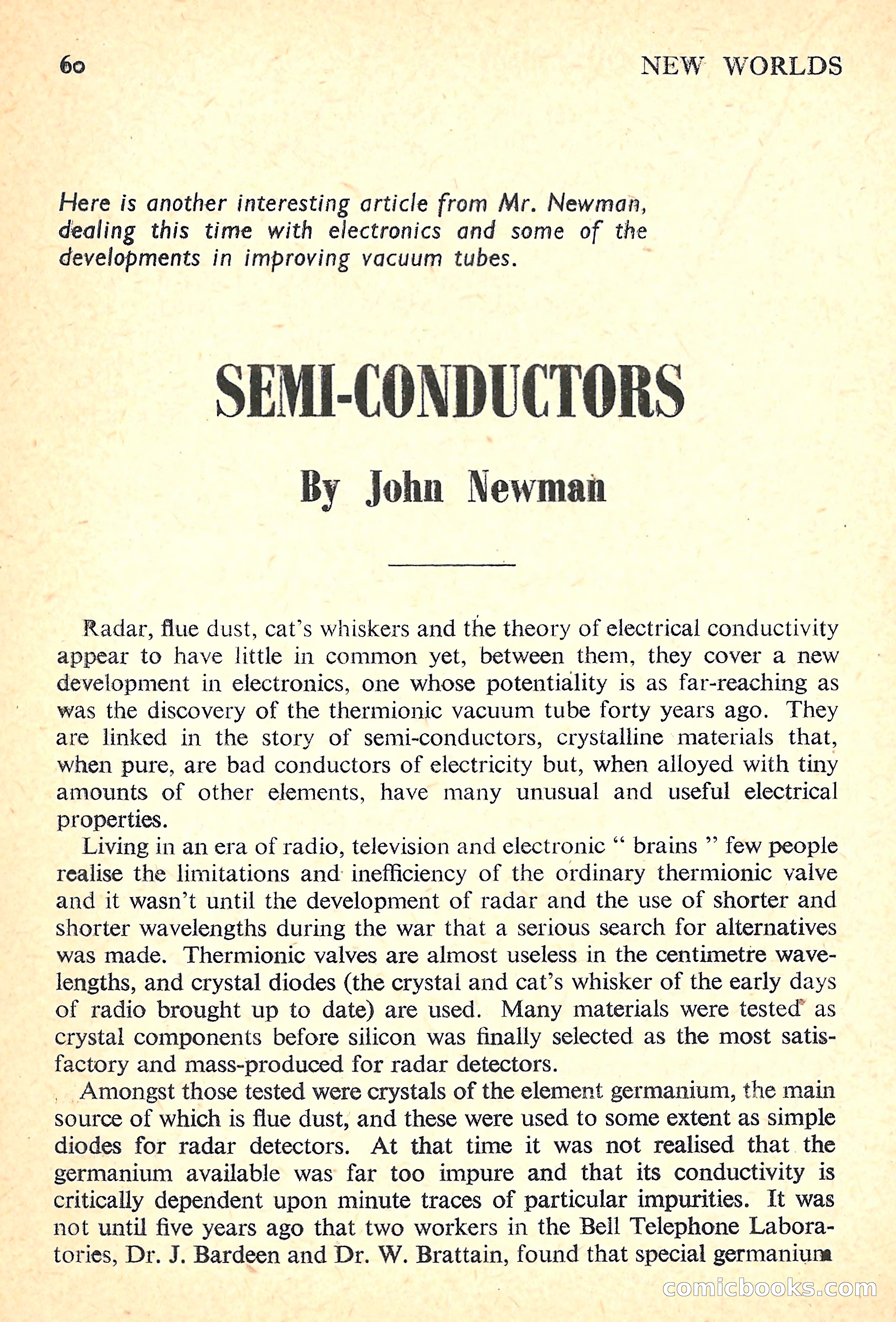 New Worlds Science Fiction No. 25 — page 62 of 132
